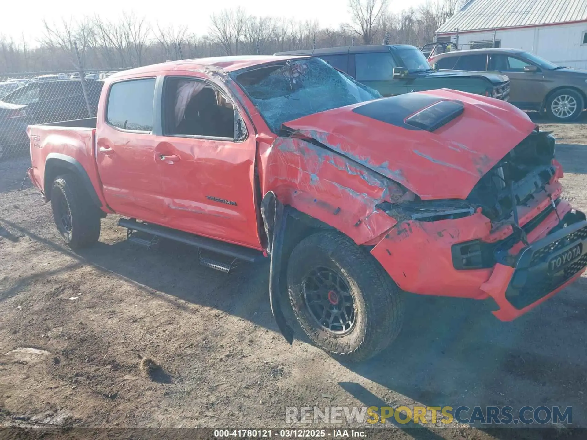1 Photograph of a damaged car 3TYCZ5AN0PT105546 TOYOTA TACOMA 2023