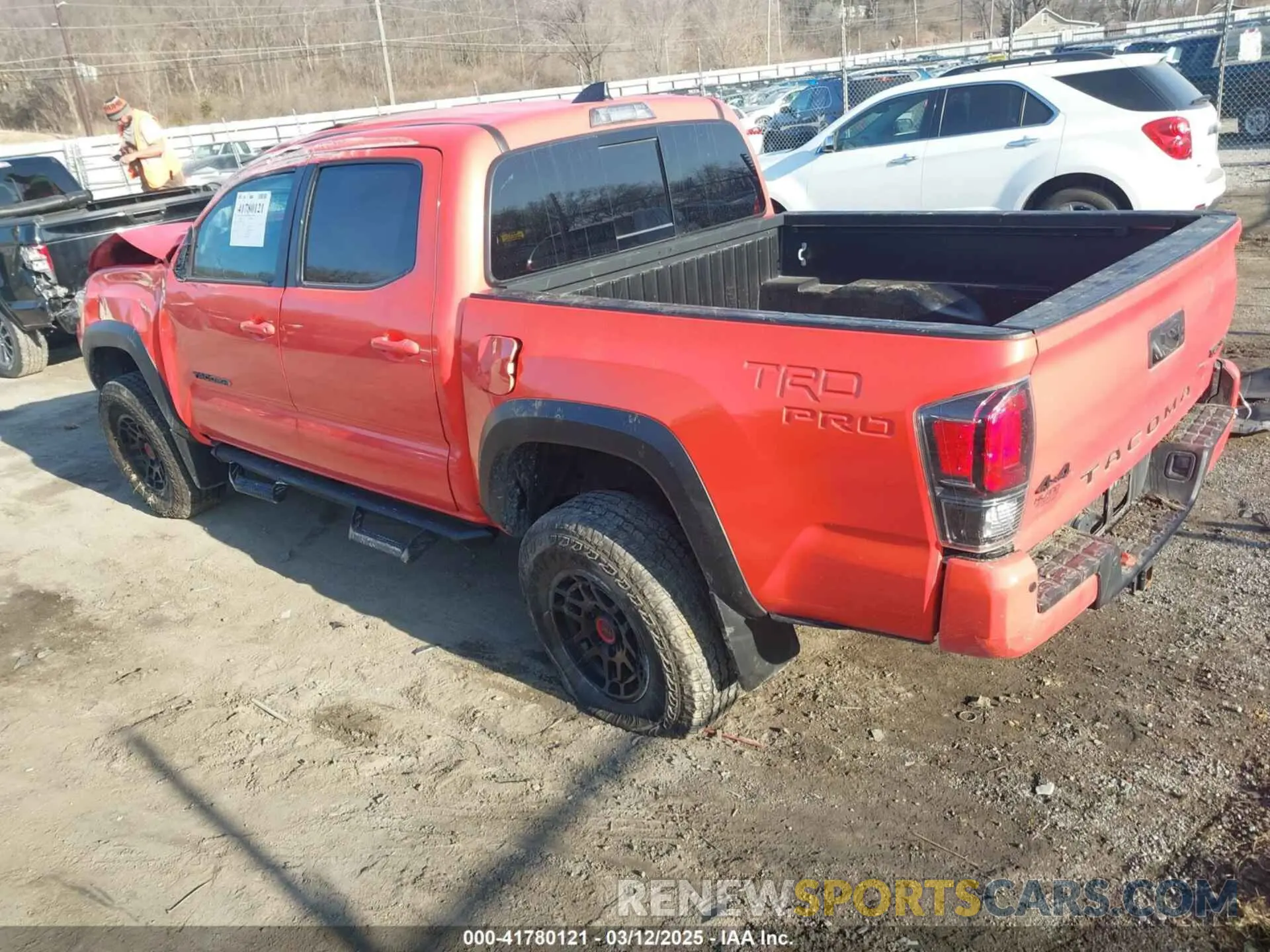 3 Photograph of a damaged car 3TYCZ5AN0PT105546 TOYOTA TACOMA 2023