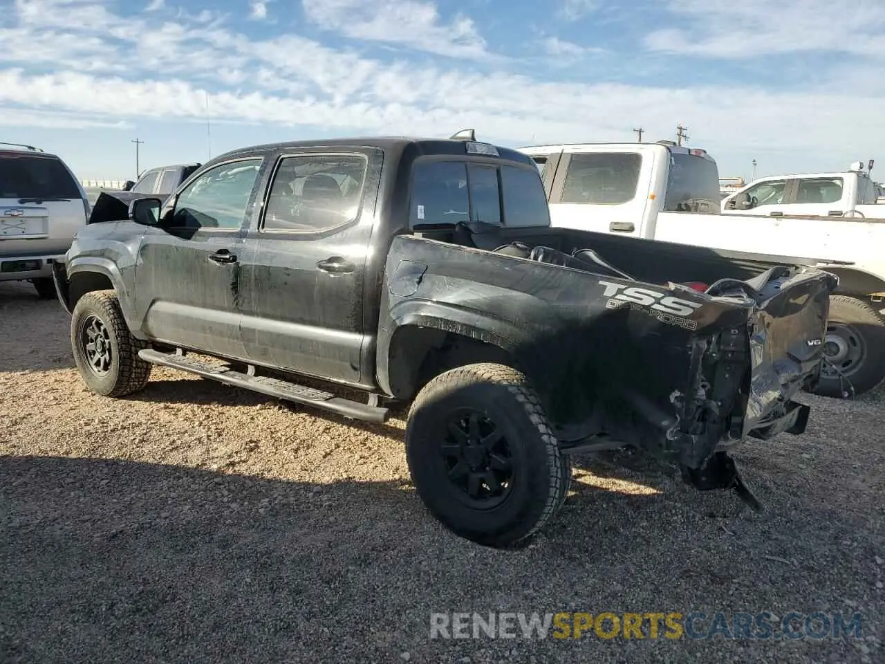 2 Photograph of a damaged car 3TYCZ5AN0PT144377 TOYOTA TACOMA 2023
