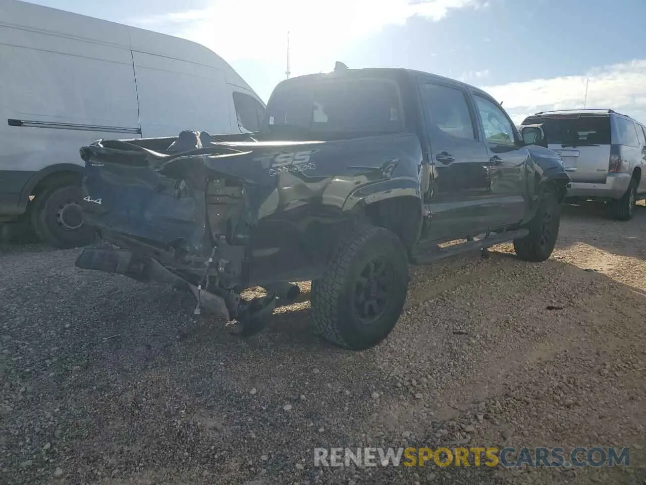 3 Photograph of a damaged car 3TYCZ5AN0PT144377 TOYOTA TACOMA 2023