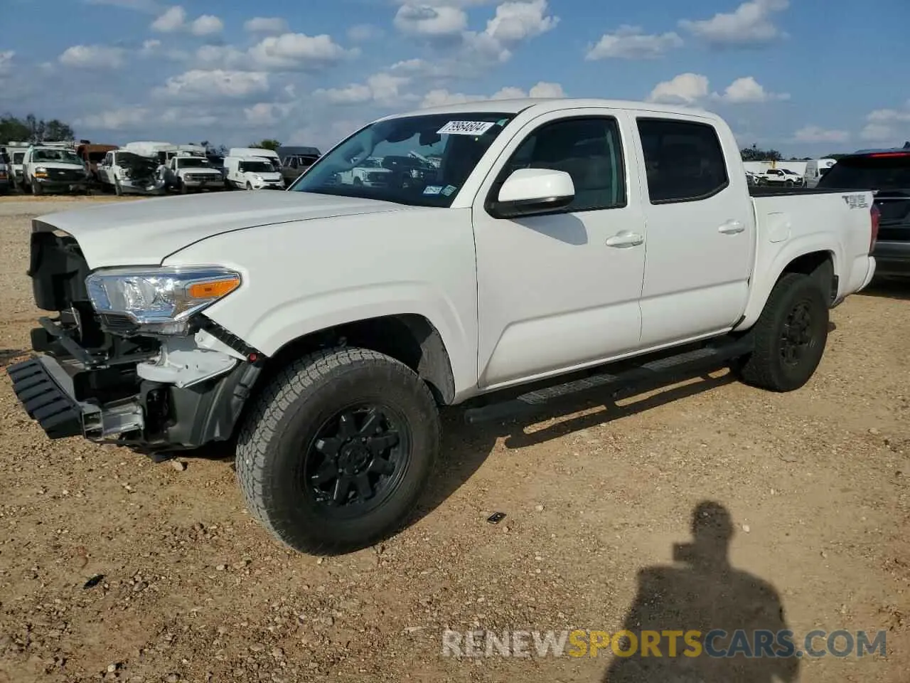 1 Photograph of a damaged car 3TYCZ5AN0PT155105 TOYOTA TACOMA 2023