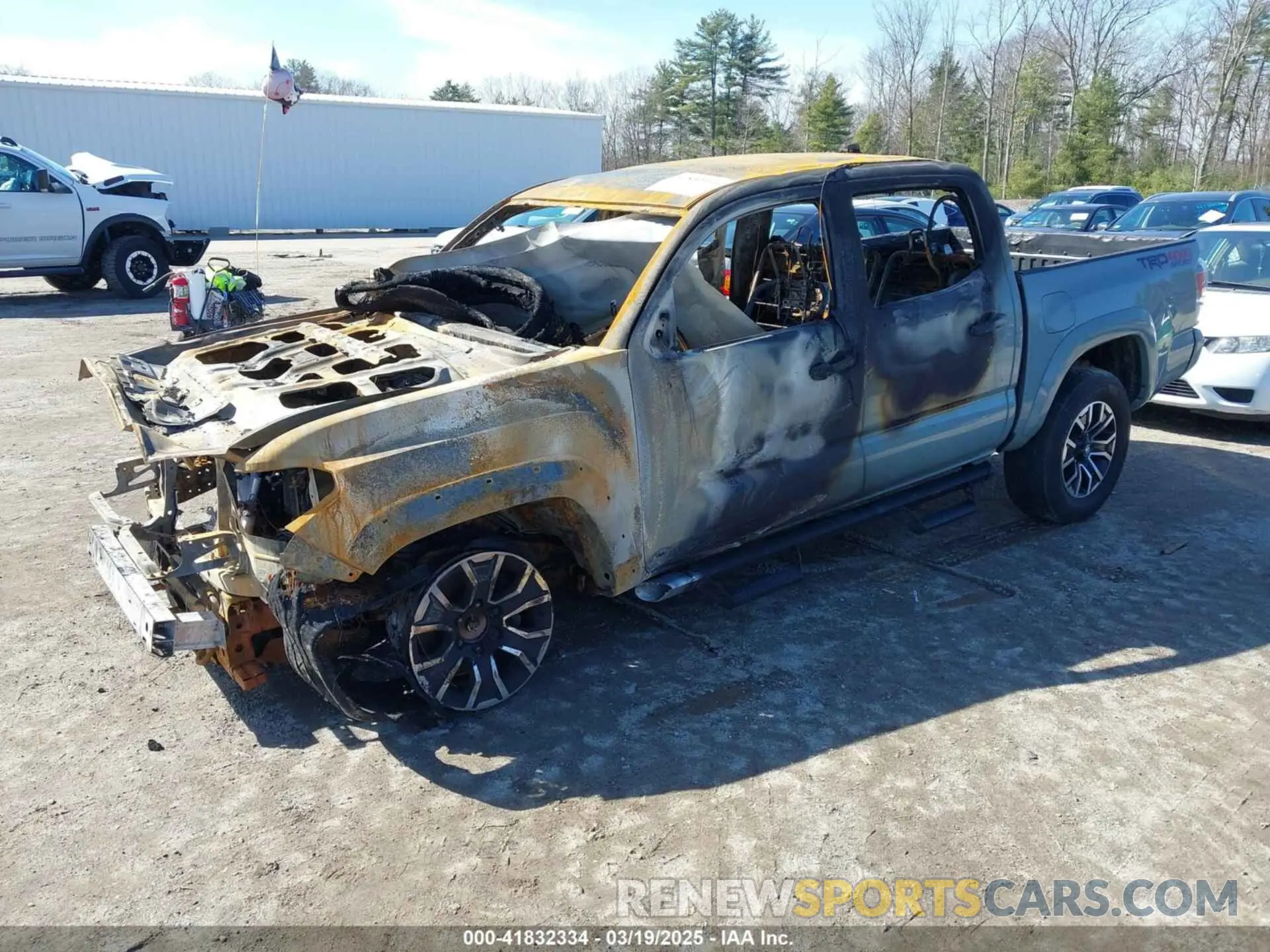 2 Photograph of a damaged car 3TYCZ5AN2PT132764 TOYOTA TACOMA 2023