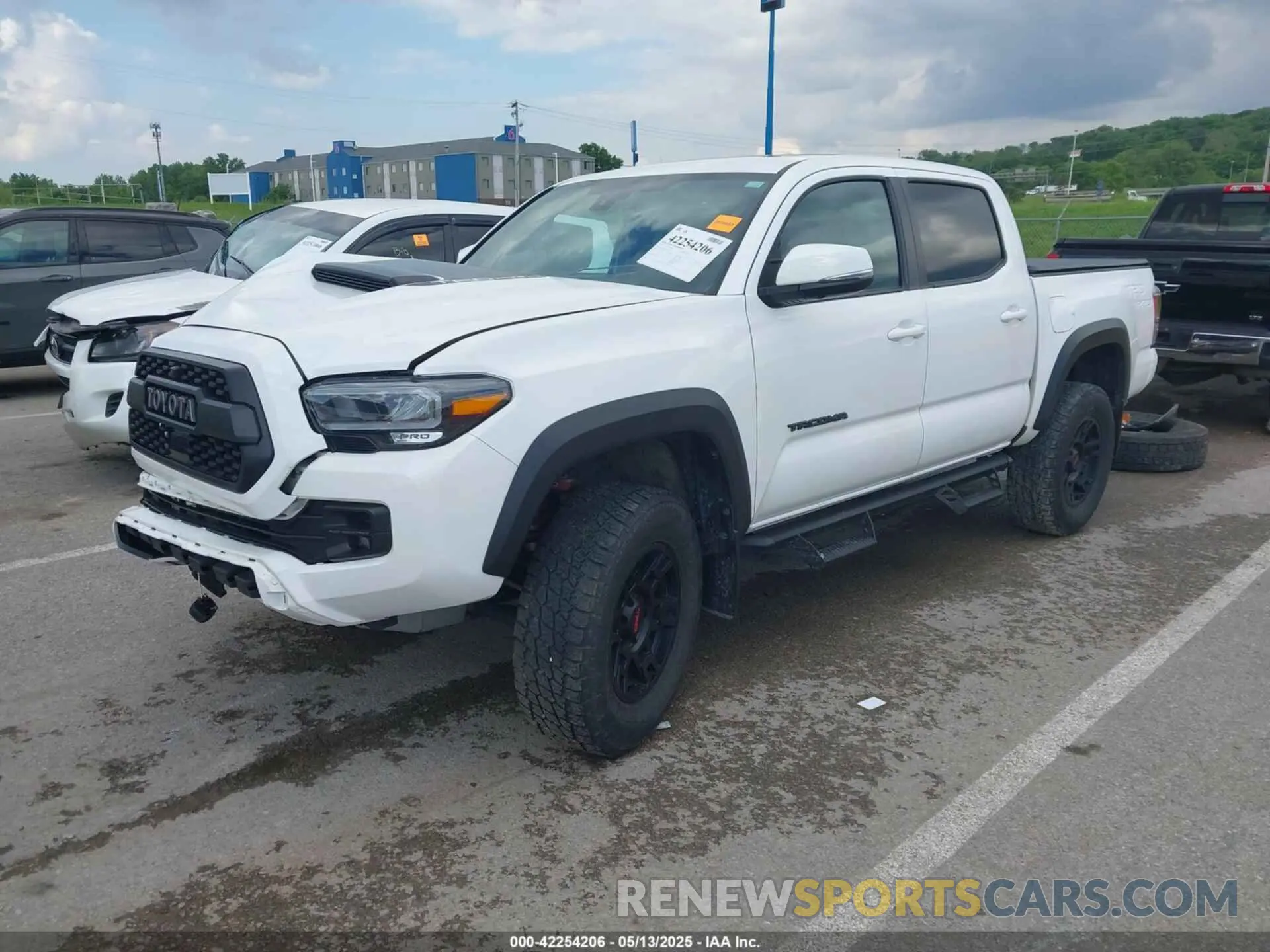 2 Photograph of a damaged car 3TYCZ5AN2PT145109 TOYOTA TACOMA 2023