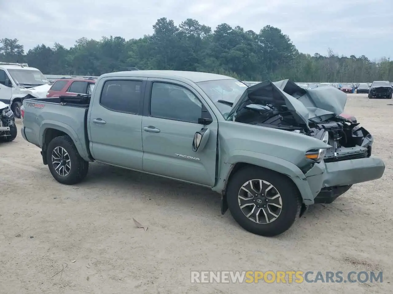 4 Photograph of a damaged car 3TYCZ5AN2PT156451 TOYOTA TACOMA 2023