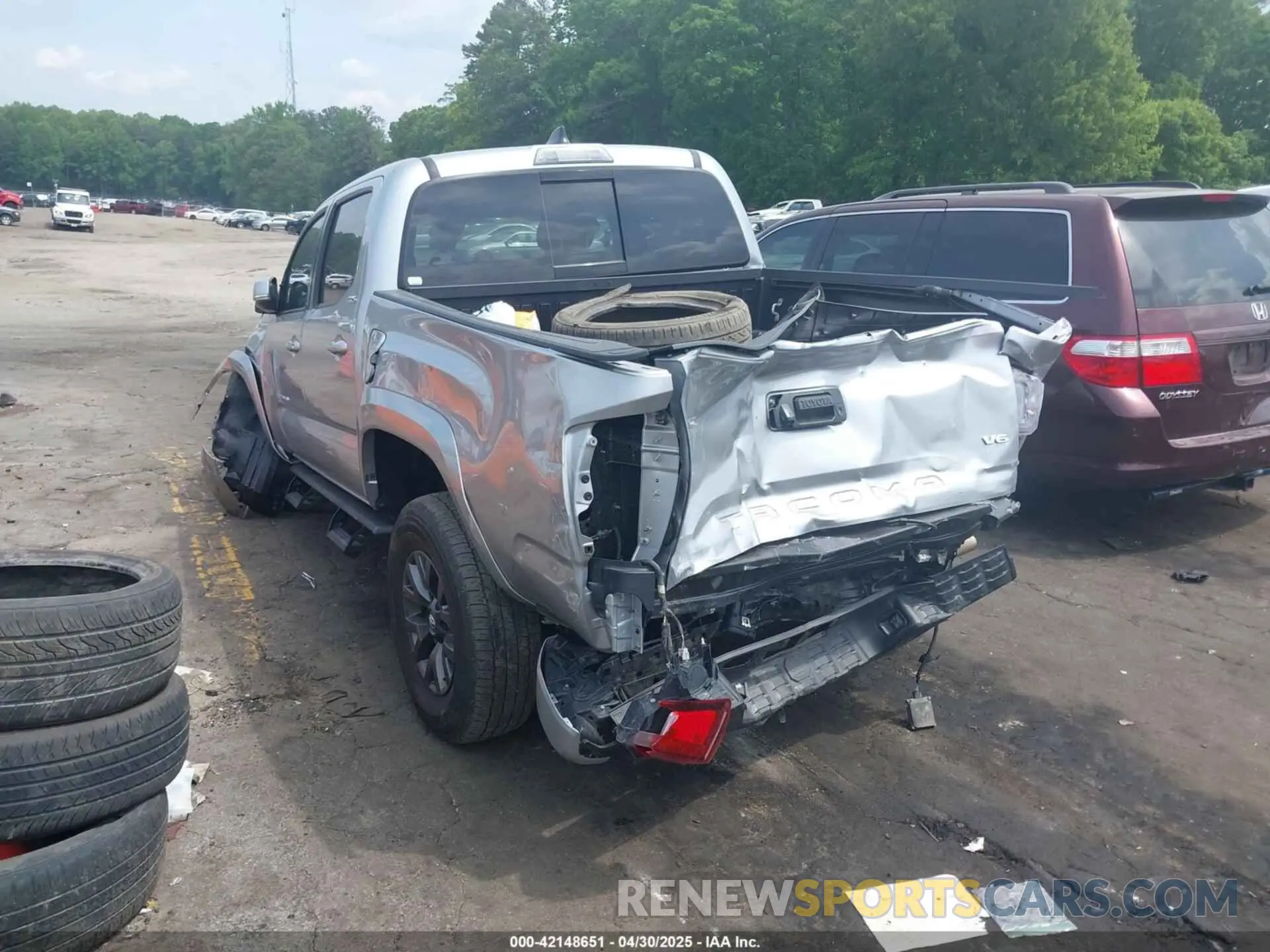 3 Photograph of a damaged car 3TYCZ5AN2PT176554 TOYOTA TACOMA 2023