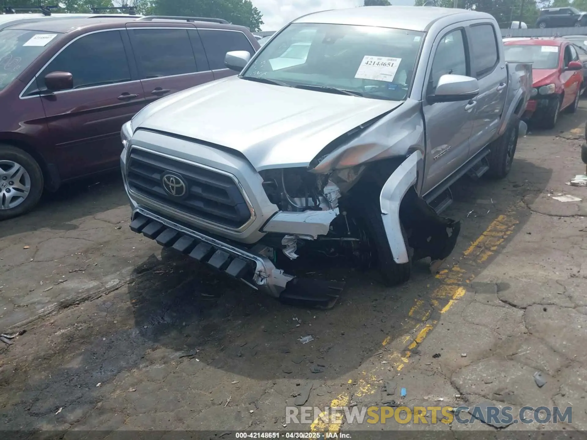 6 Photograph of a damaged car 3TYCZ5AN2PT176554 TOYOTA TACOMA 2023