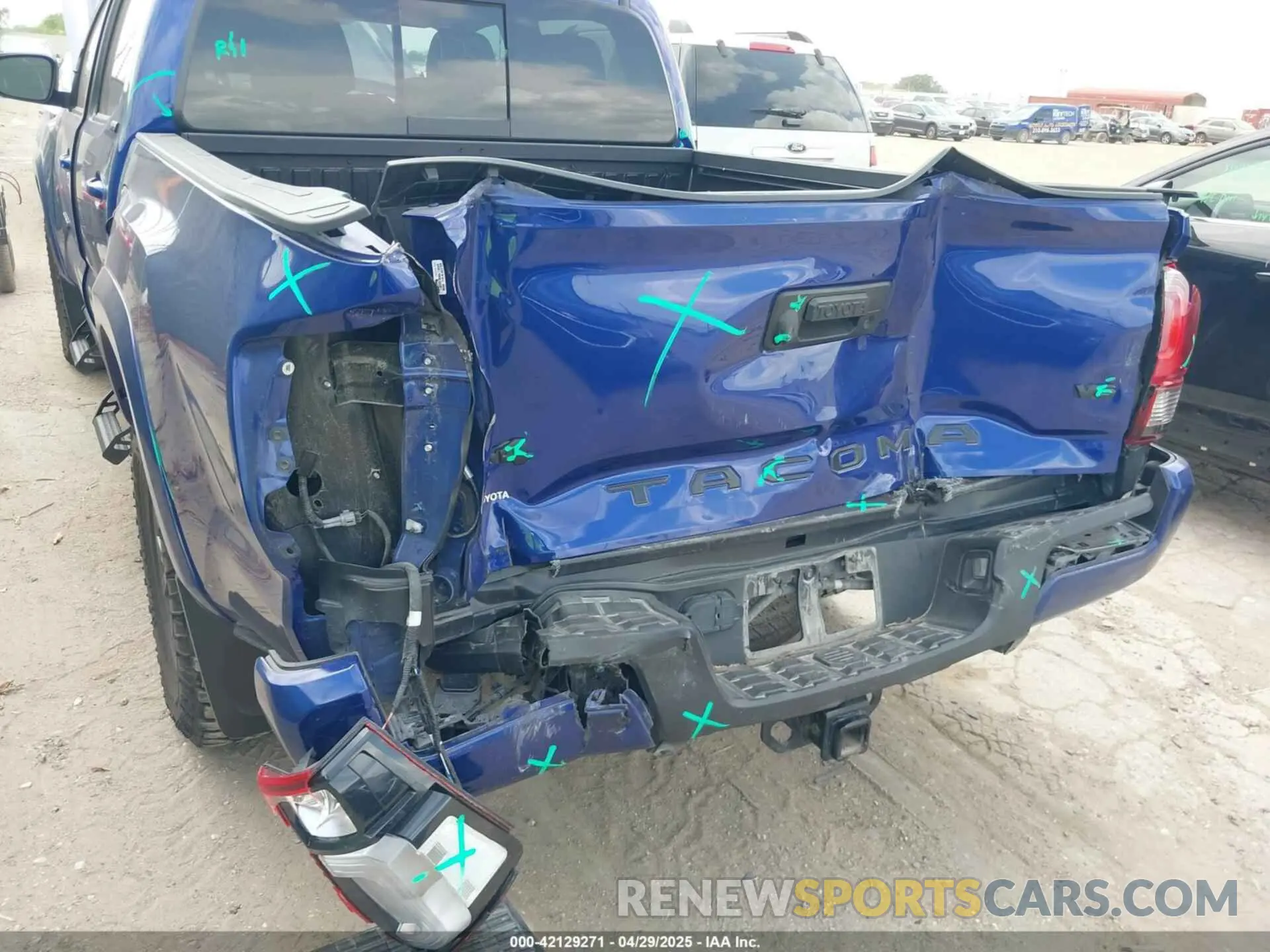 6 Photograph of a damaged car 3TYCZ5AN3PT154966 TOYOTA TACOMA 2023