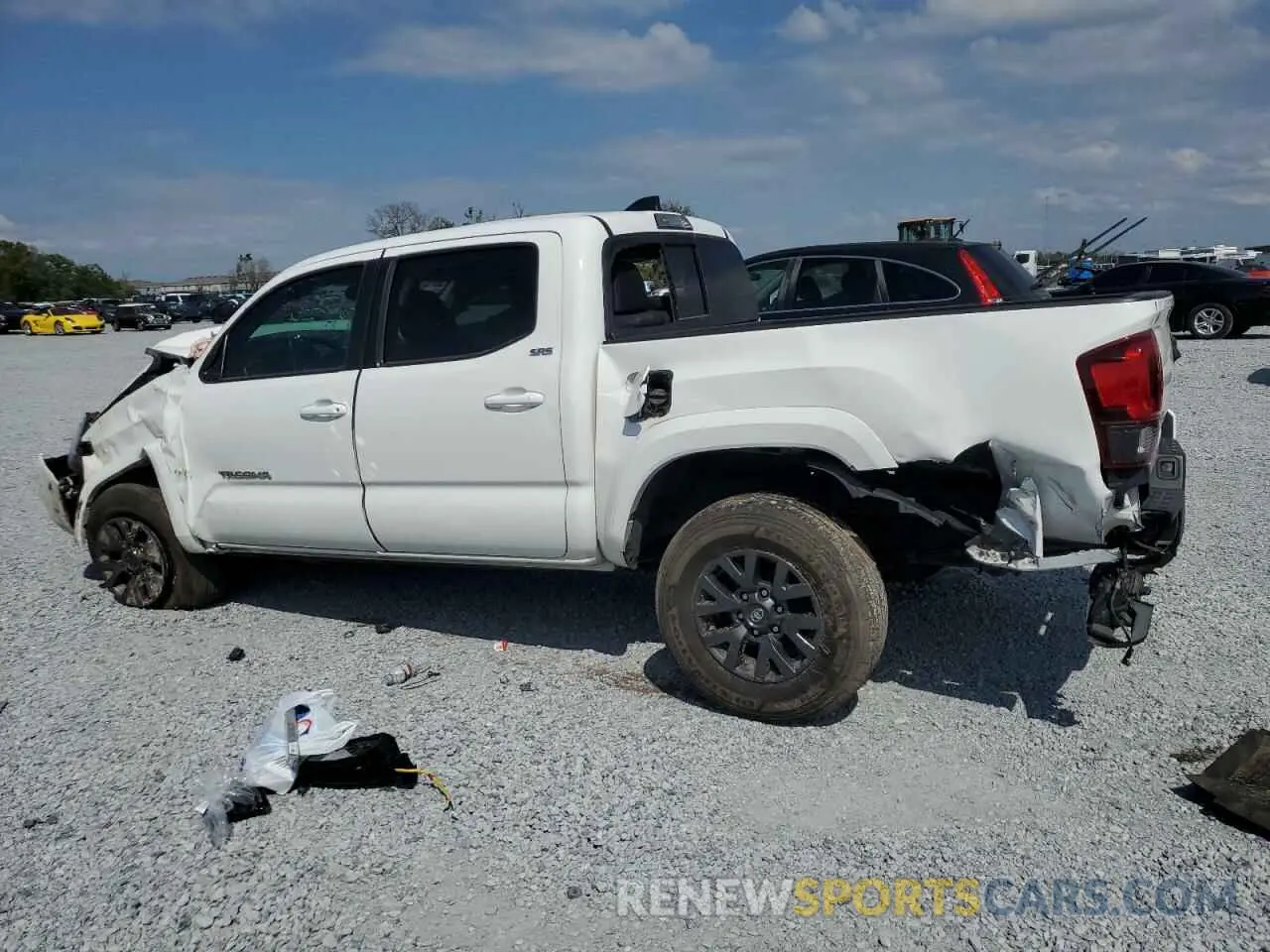 2 Photograph of a damaged car 3TYCZ5AN4PT109678 TOYOTA TACOMA 2023
