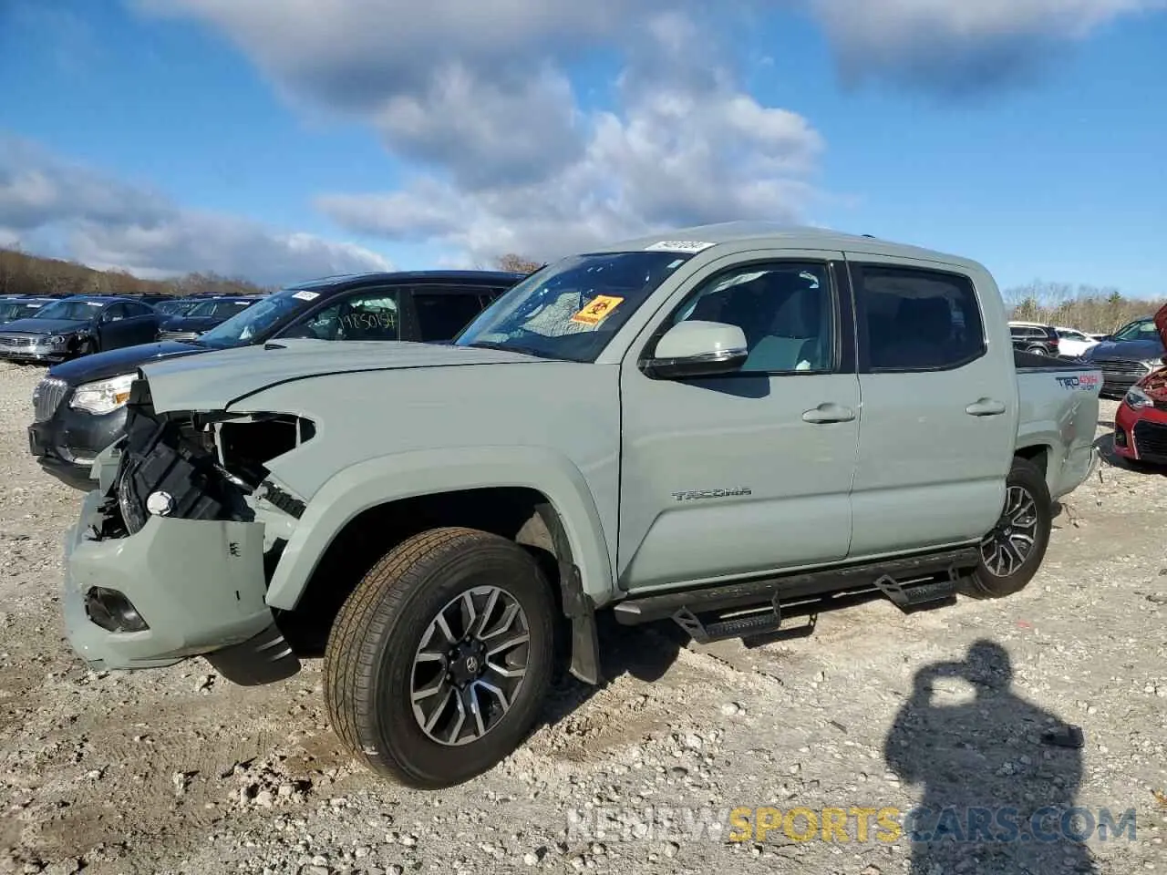 1 Photograph of a damaged car 3TYCZ5AN4PT113522 TOYOTA TACOMA 2023