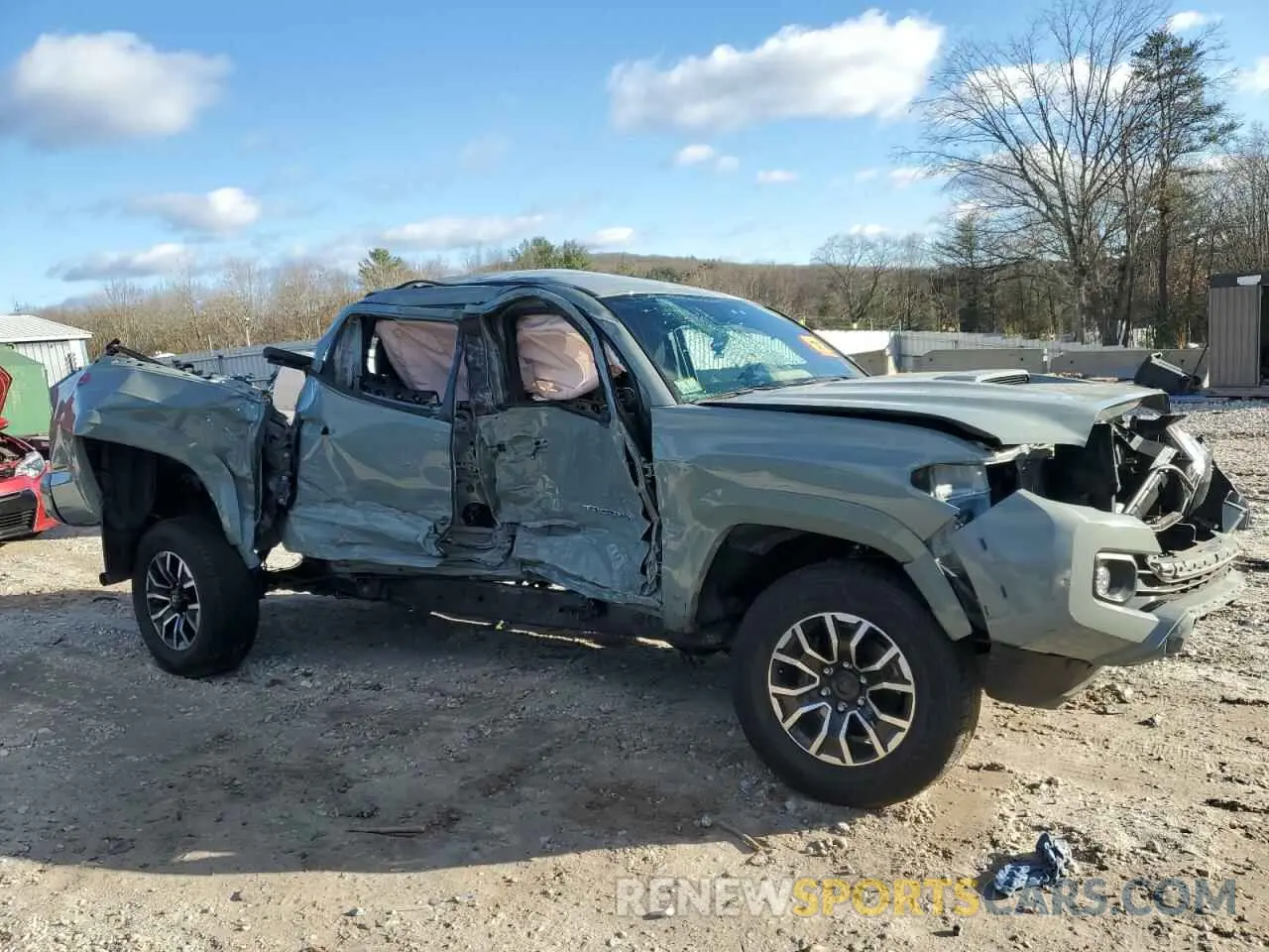 4 Photograph of a damaged car 3TYCZ5AN4PT113522 TOYOTA TACOMA 2023