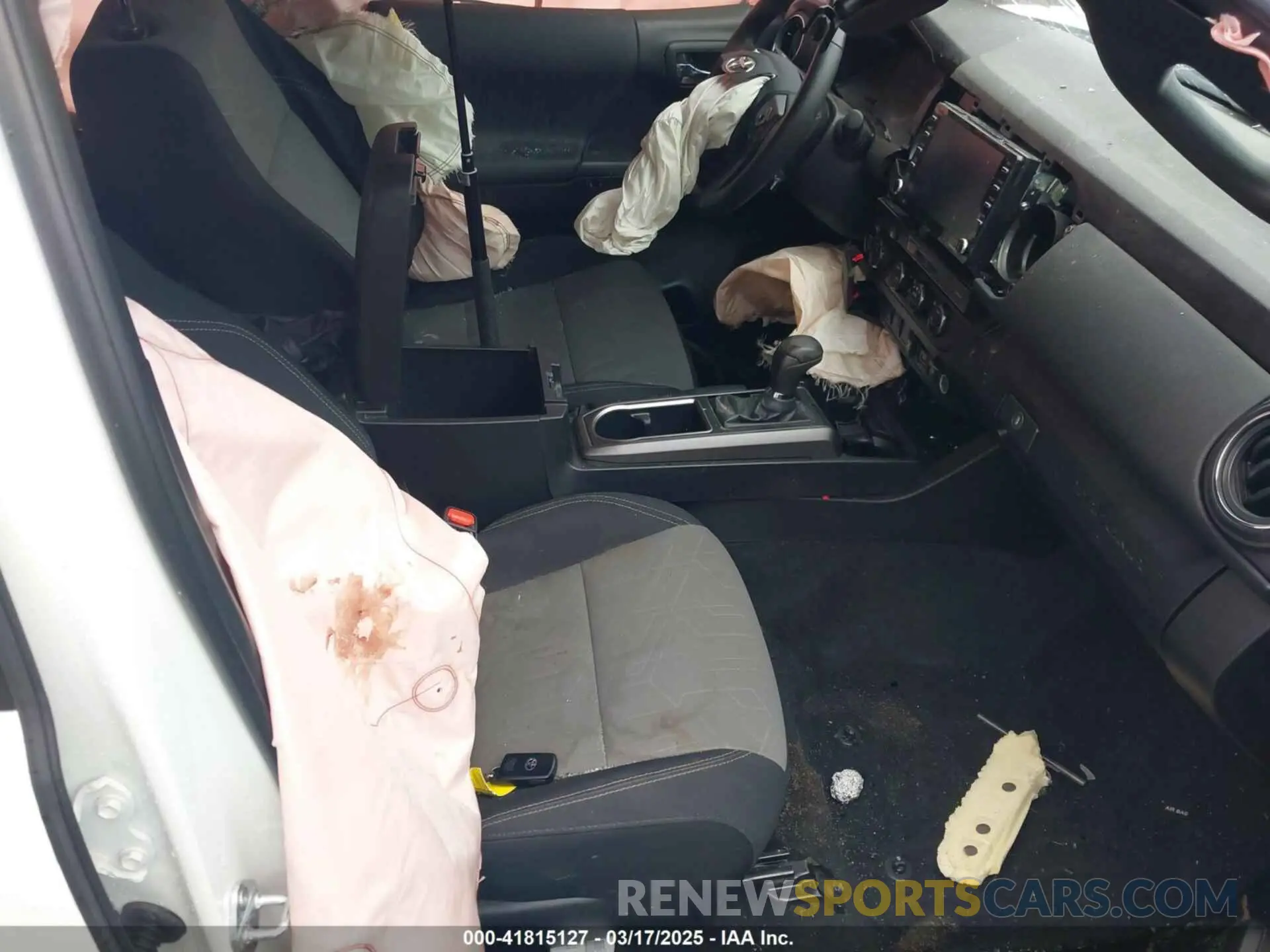 5 Photograph of a damaged car 3TYCZ5AN4PT163966 TOYOTA TACOMA 2023