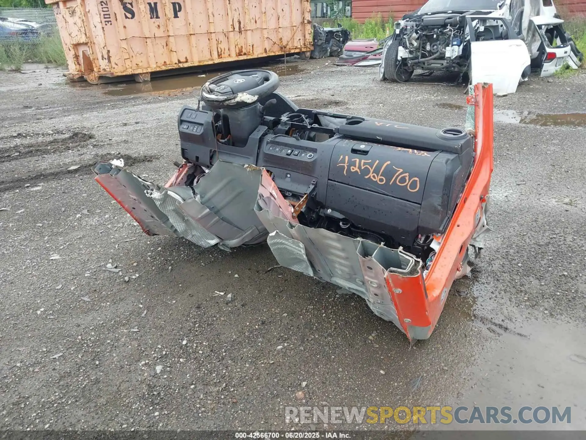 8 Photograph of a damaged car 3TYCZ5AN5PT123931 TOYOTA TACOMA 2023