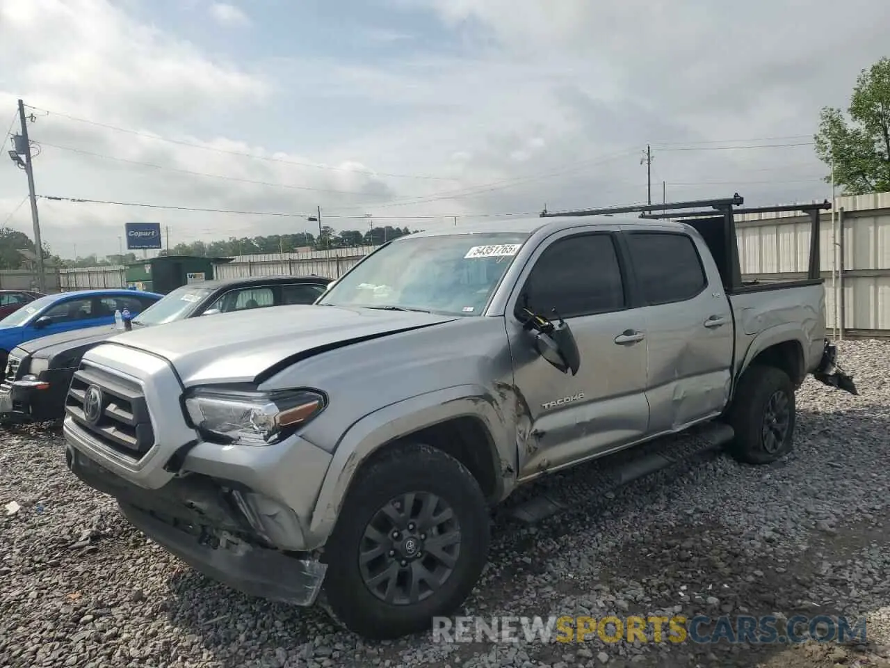 1 Photograph of a damaged car 3TYCZ5AN5PT178475 TOYOTA TACOMA 2023