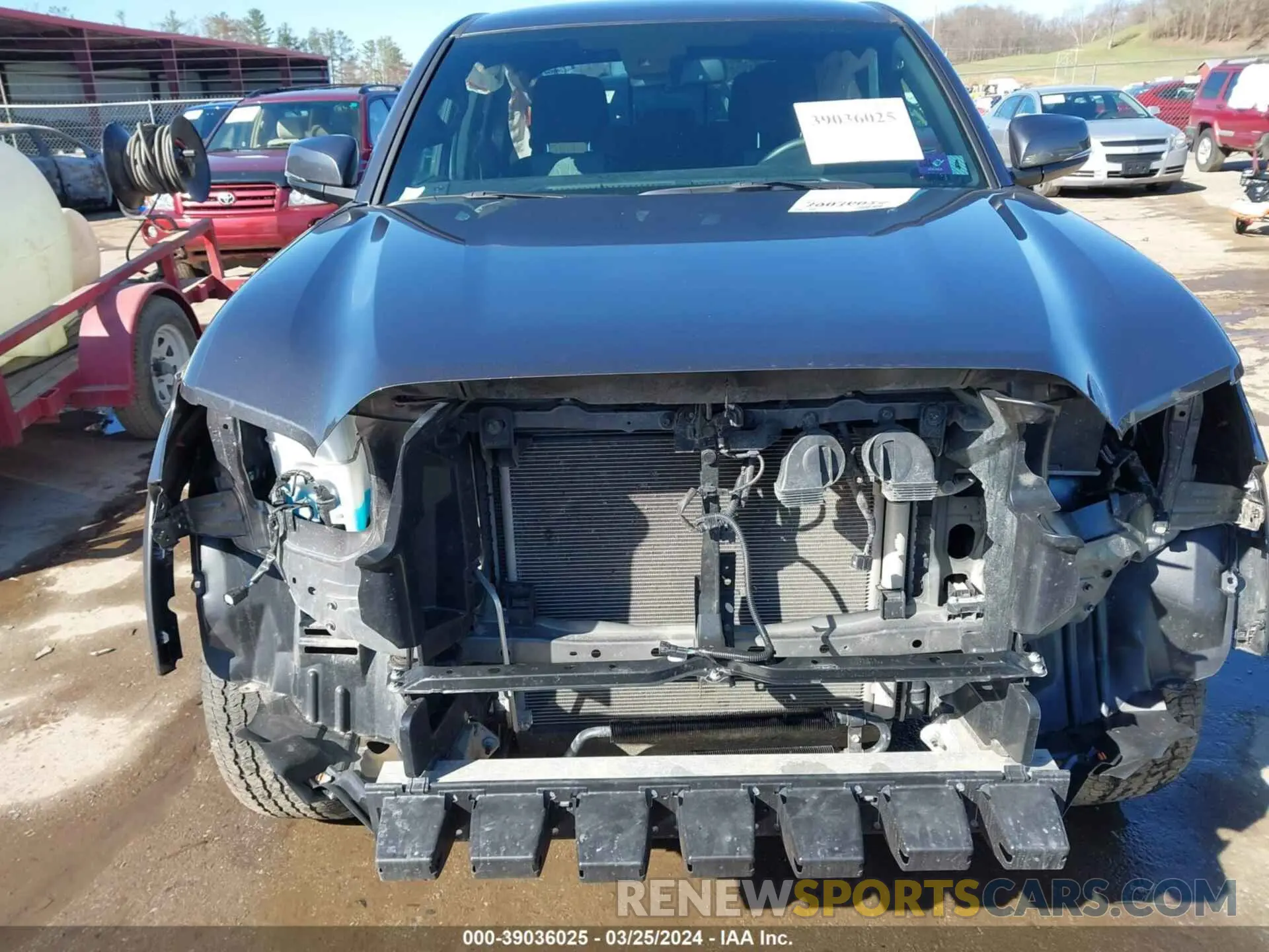 13 Photograph of a damaged car 3TYCZ5AN6PT130581 TOYOTA TACOMA 2023