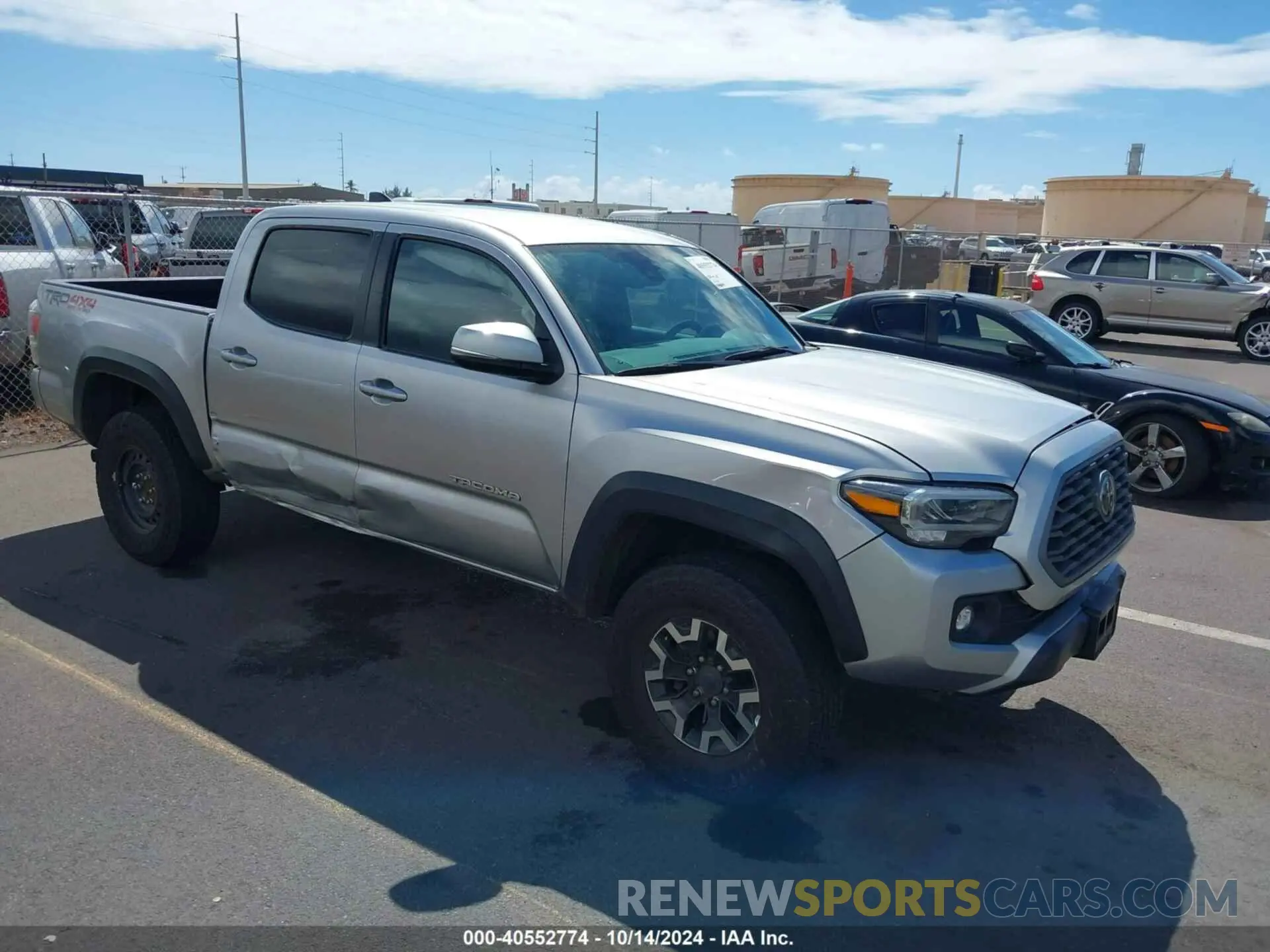 1 Photograph of a damaged car 3TYCZ5AN6PT132766 TOYOTA TACOMA 2023