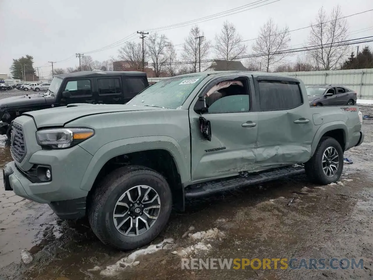 1 Photograph of a damaged car 3TYCZ5AN6PT159272 TOYOTA TACOMA 2023