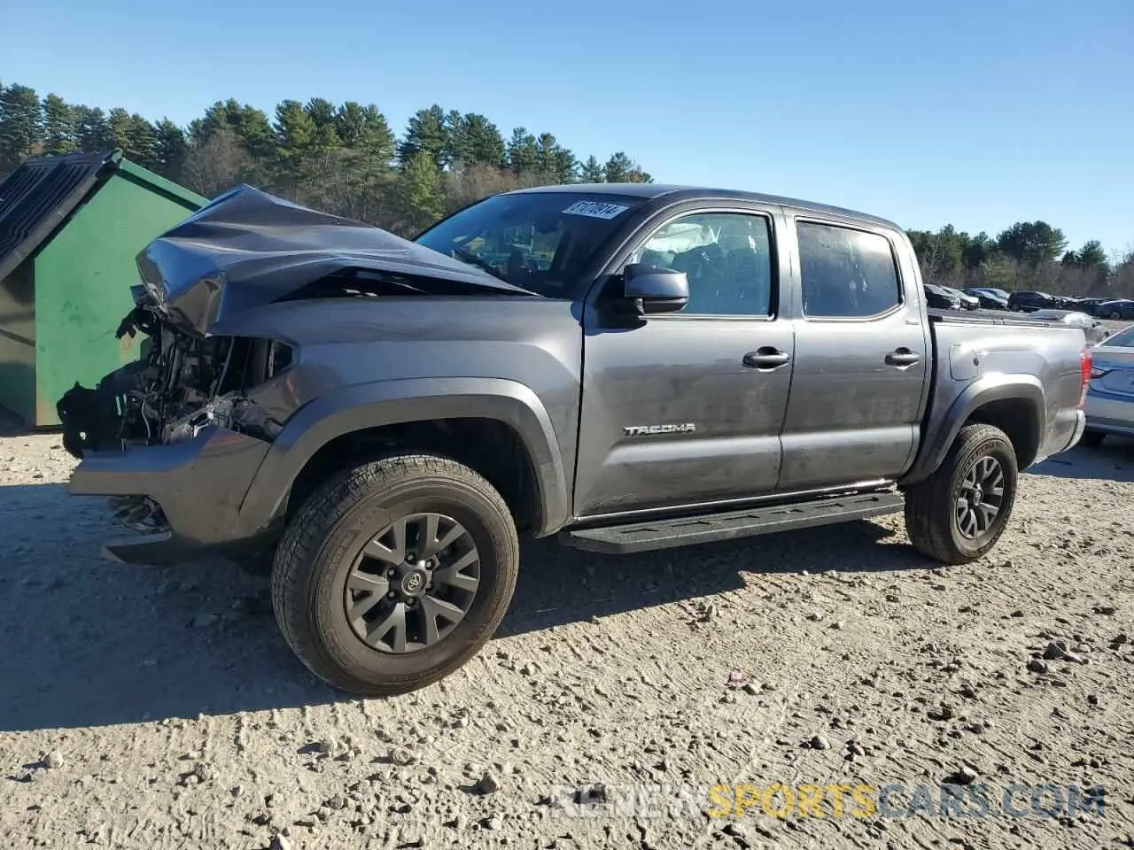 1 Photograph of a damaged car 3TYCZ5AN7PT148944 TOYOTA TACOMA 2023
