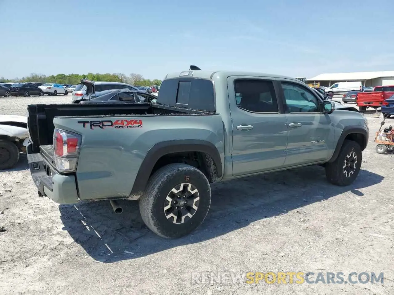 3 Photograph of a damaged car 3TYCZ5AN8PT108145 TOYOTA TACOMA 2023