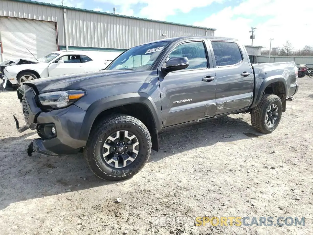 1 Photograph of a damaged car 3TYCZ5AN8PT154977 TOYOTA TACOMA 2023