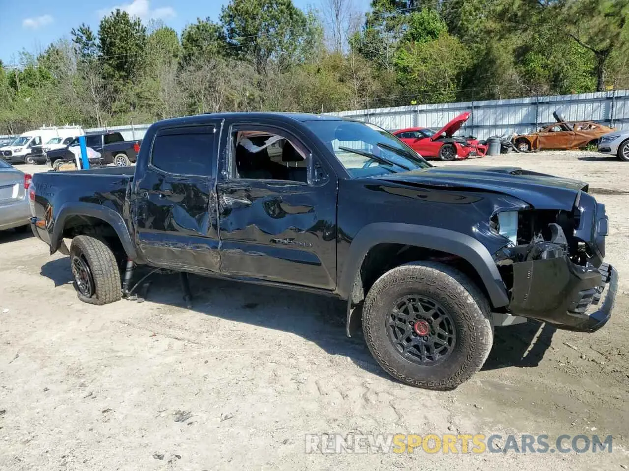 4 Photograph of a damaged car 3TYCZ5AN8PT157703 TOYOTA TACOMA 2023