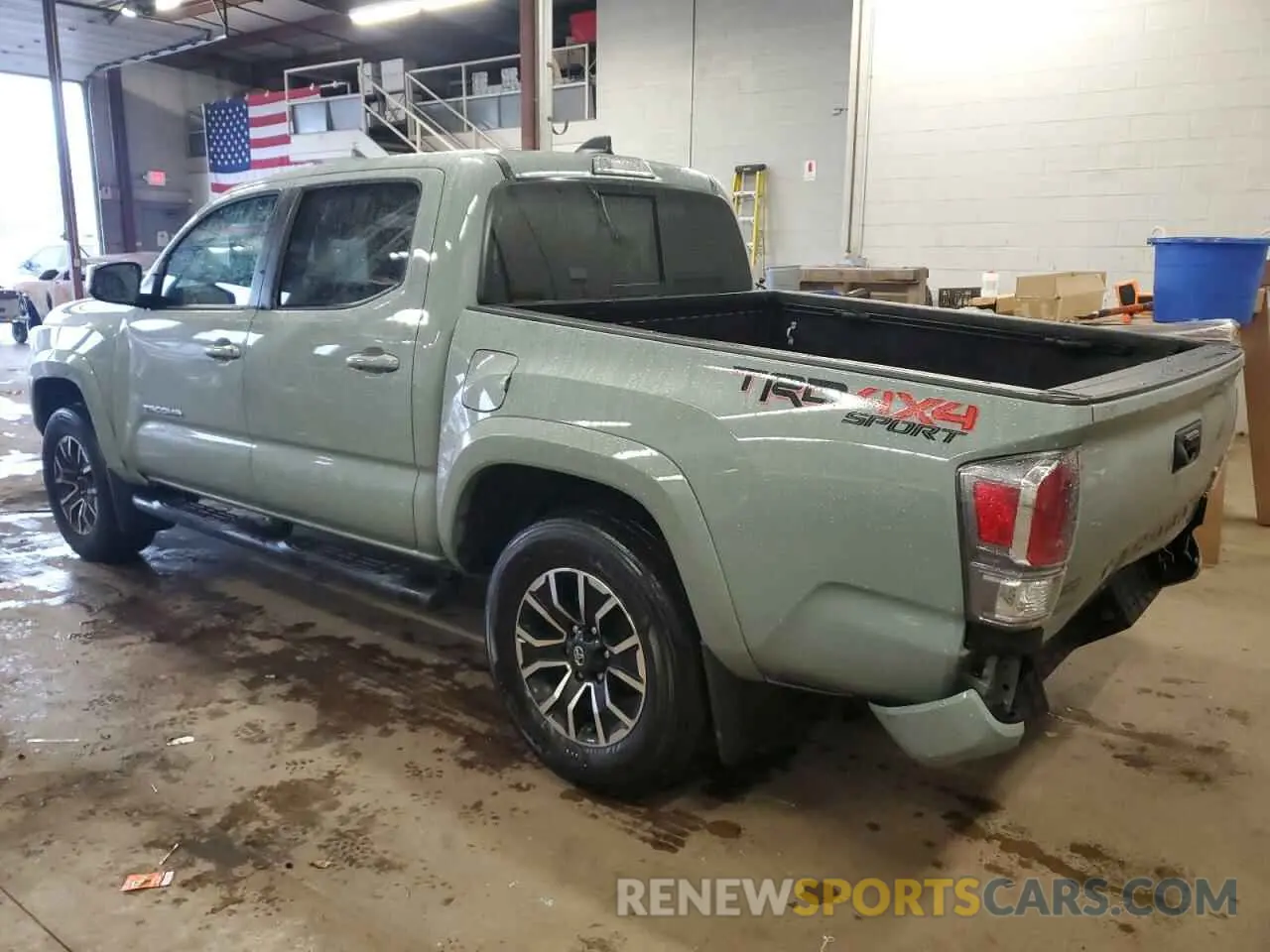 2 Photograph of a damaged car 3TYCZ5AN8PT159581 TOYOTA TACOMA 2023