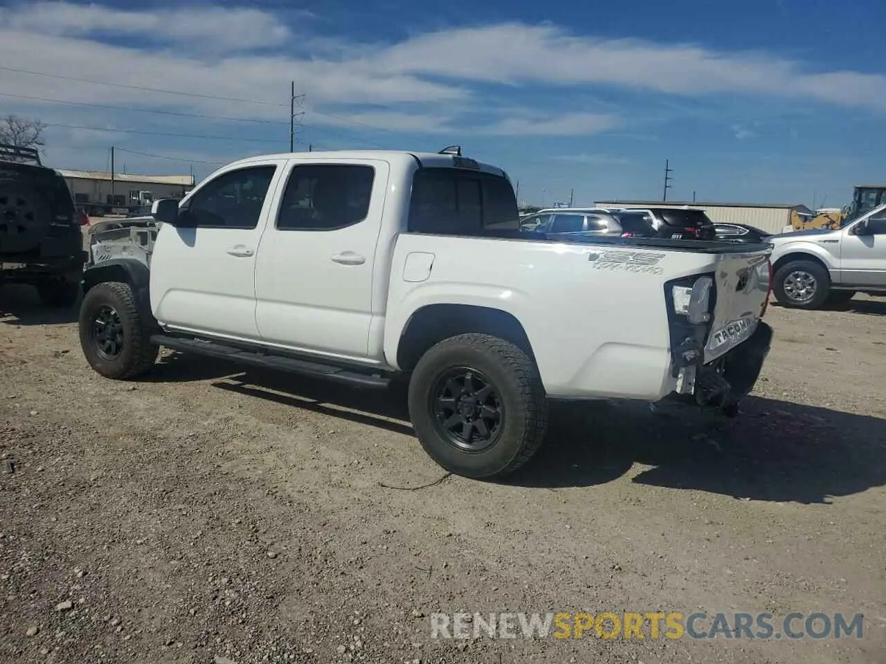 2 Photograph of a damaged car 3TYCZ5AN9PT148928 TOYOTA TACOMA 2023