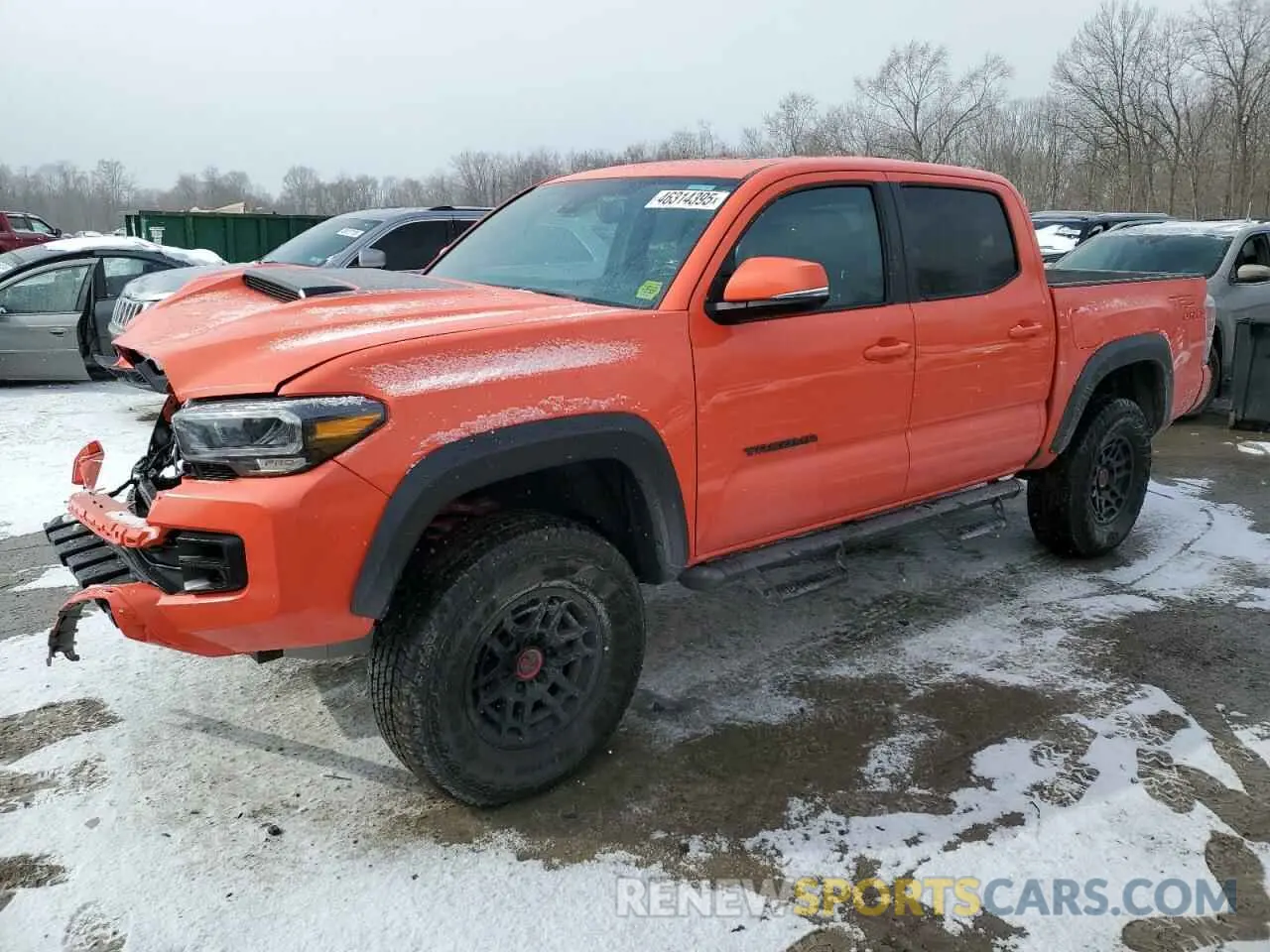 1 Photograph of a damaged car 3TYCZ5AN9PT165261 TOYOTA TACOMA 2023
