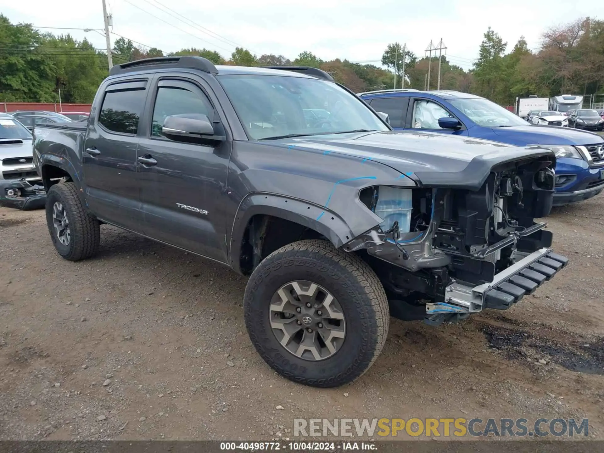 1 Photograph of a damaged car 3TYCZ5ANXPT136223 TOYOTA TACOMA 2023