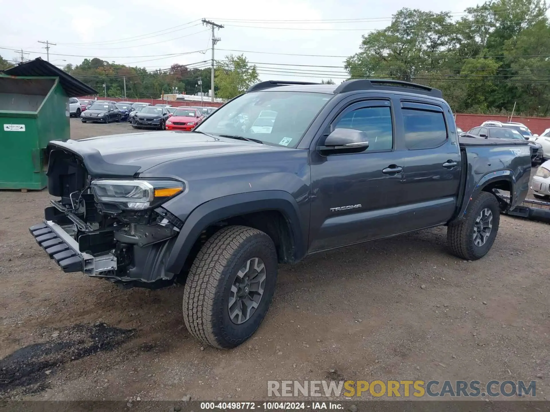 2 Photograph of a damaged car 3TYCZ5ANXPT136223 TOYOTA TACOMA 2023