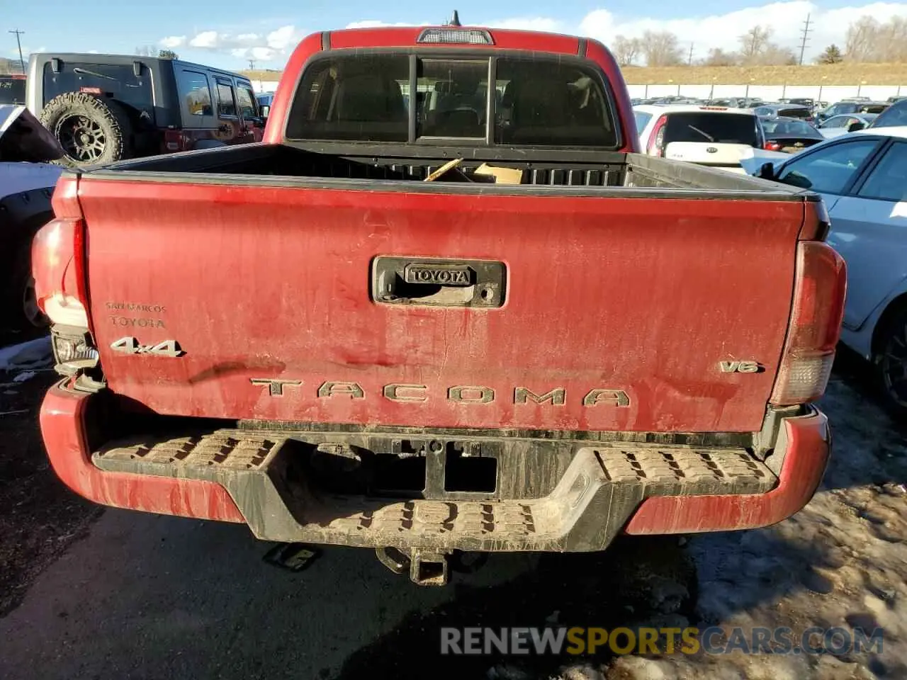 6 Photograph of a damaged car 3TYCZ5ANXPT140708 TOYOTA TACOMA 2023