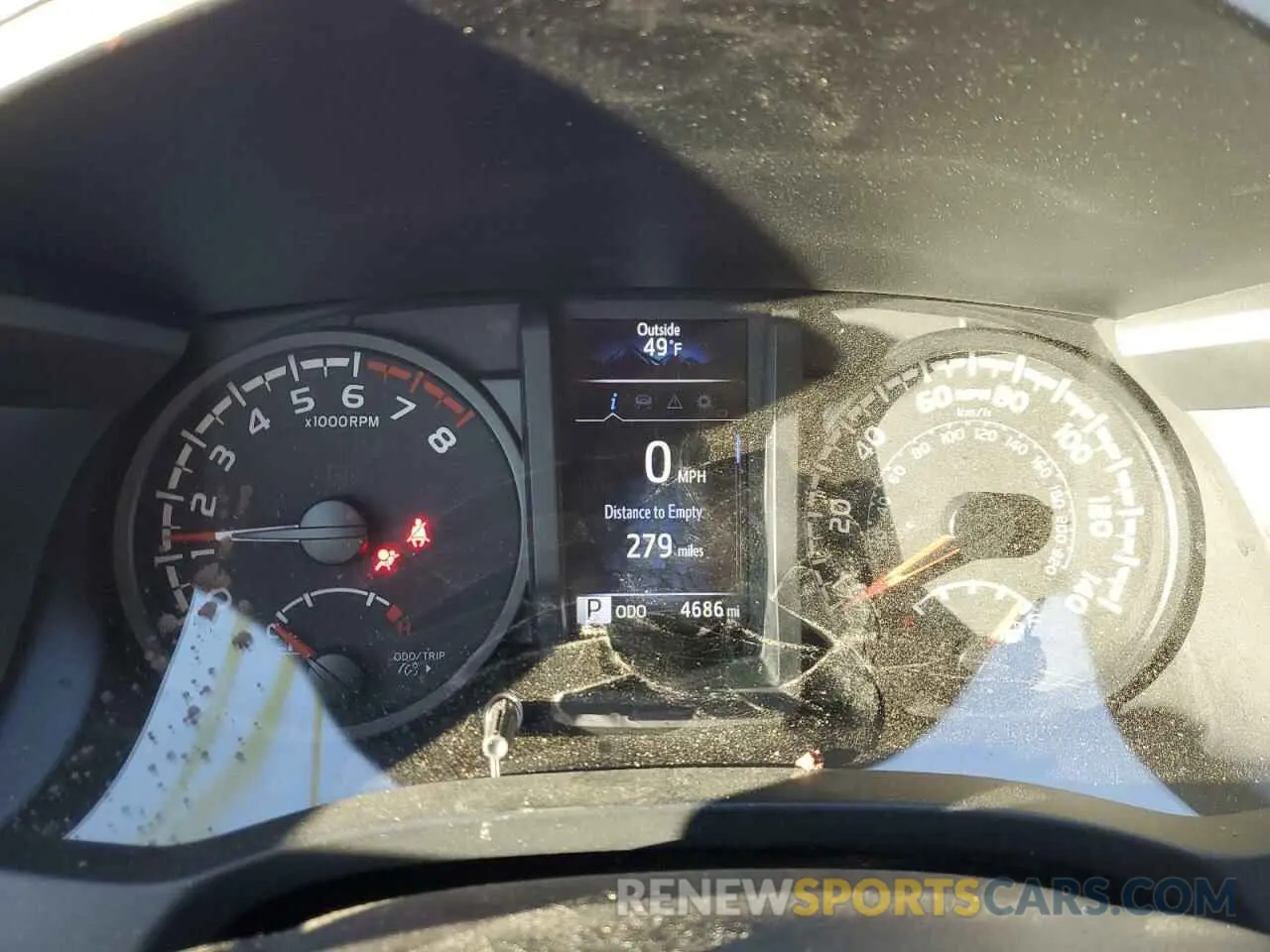 9 Photograph of a damaged car 3TYCZ5ANXPT140708 TOYOTA TACOMA 2023