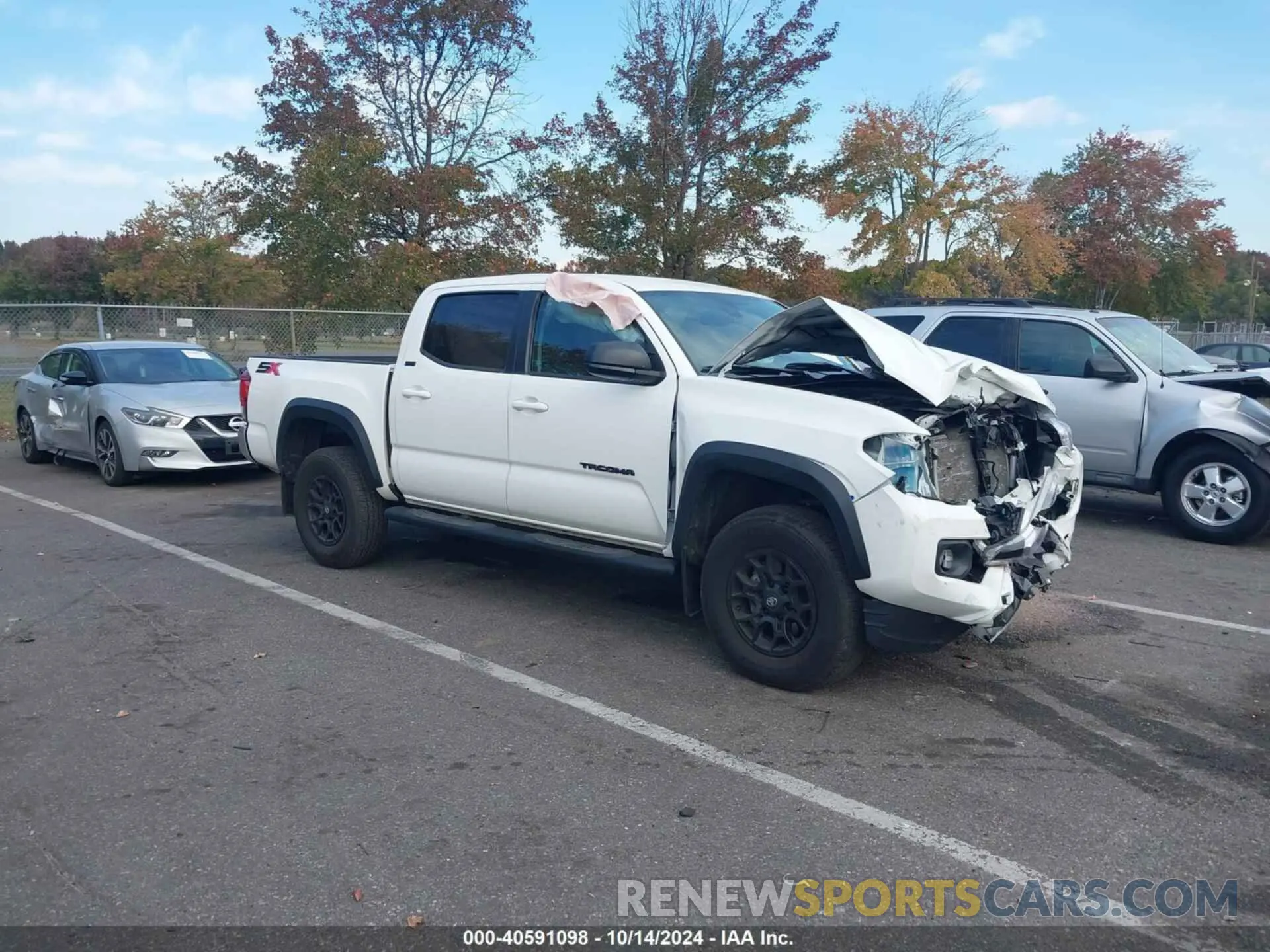 1 Photograph of a damaged car 3TYCZ5ANXPT163874 TOYOTA TACOMA 2023