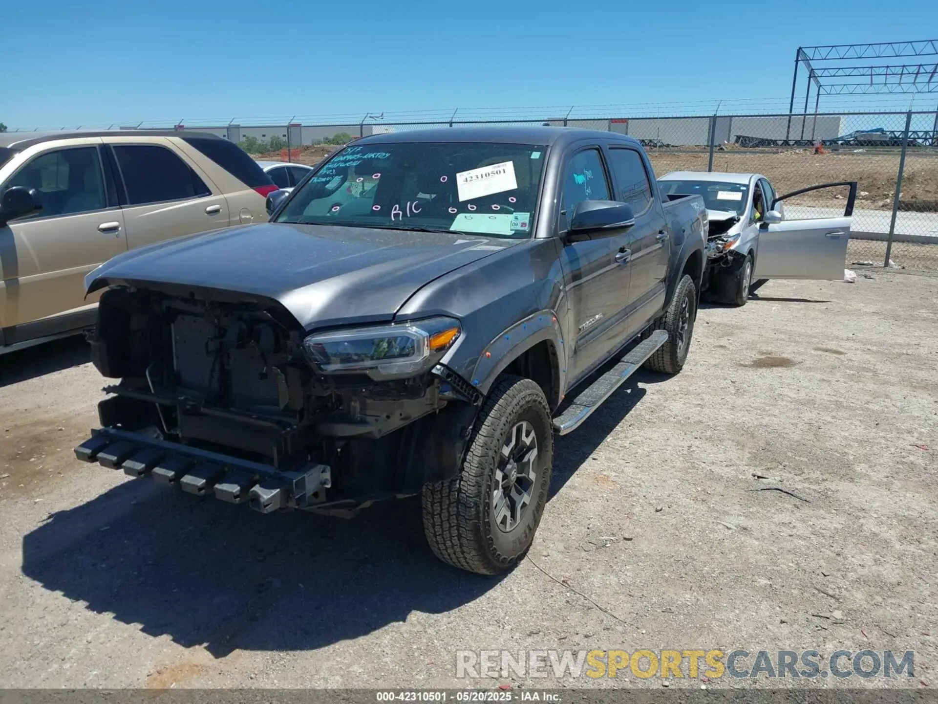 2 Photograph of a damaged car 3TYCZ5ANXPT167858 TOYOTA TACOMA 2023