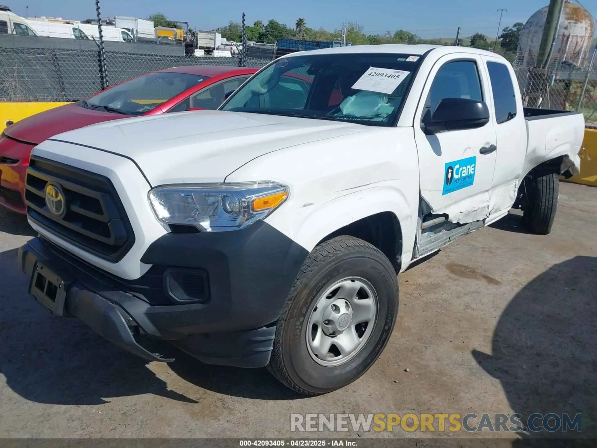 2 Фотография поврежденного автомобиля 3TYRX5GN1PT072855 TOYOTA TACOMA 2023