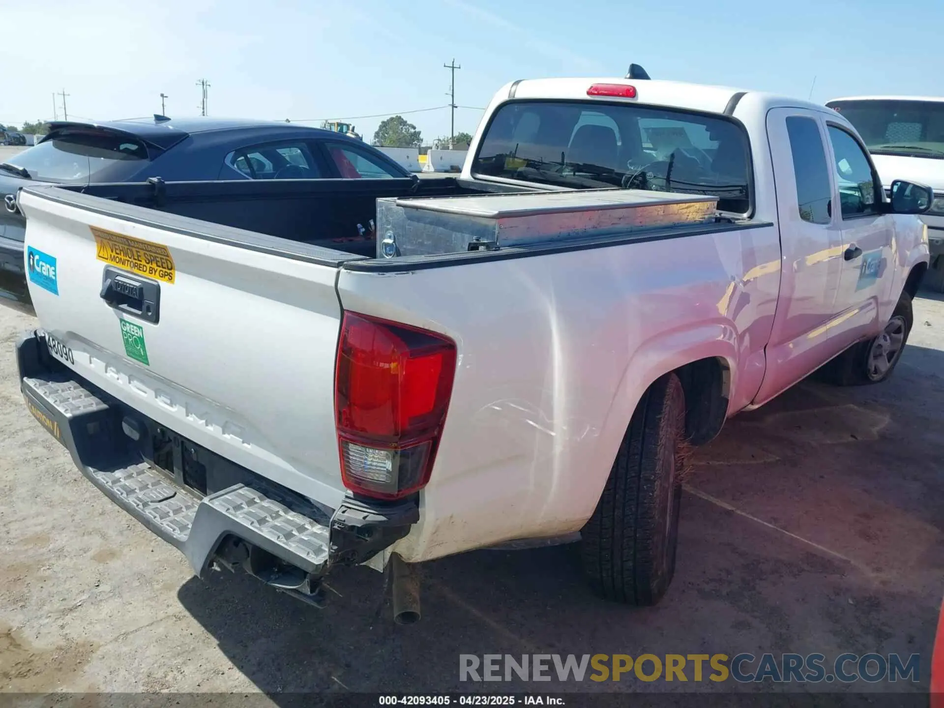 4 Фотография поврежденного автомобиля 3TYRX5GN1PT072855 TOYOTA TACOMA 2023