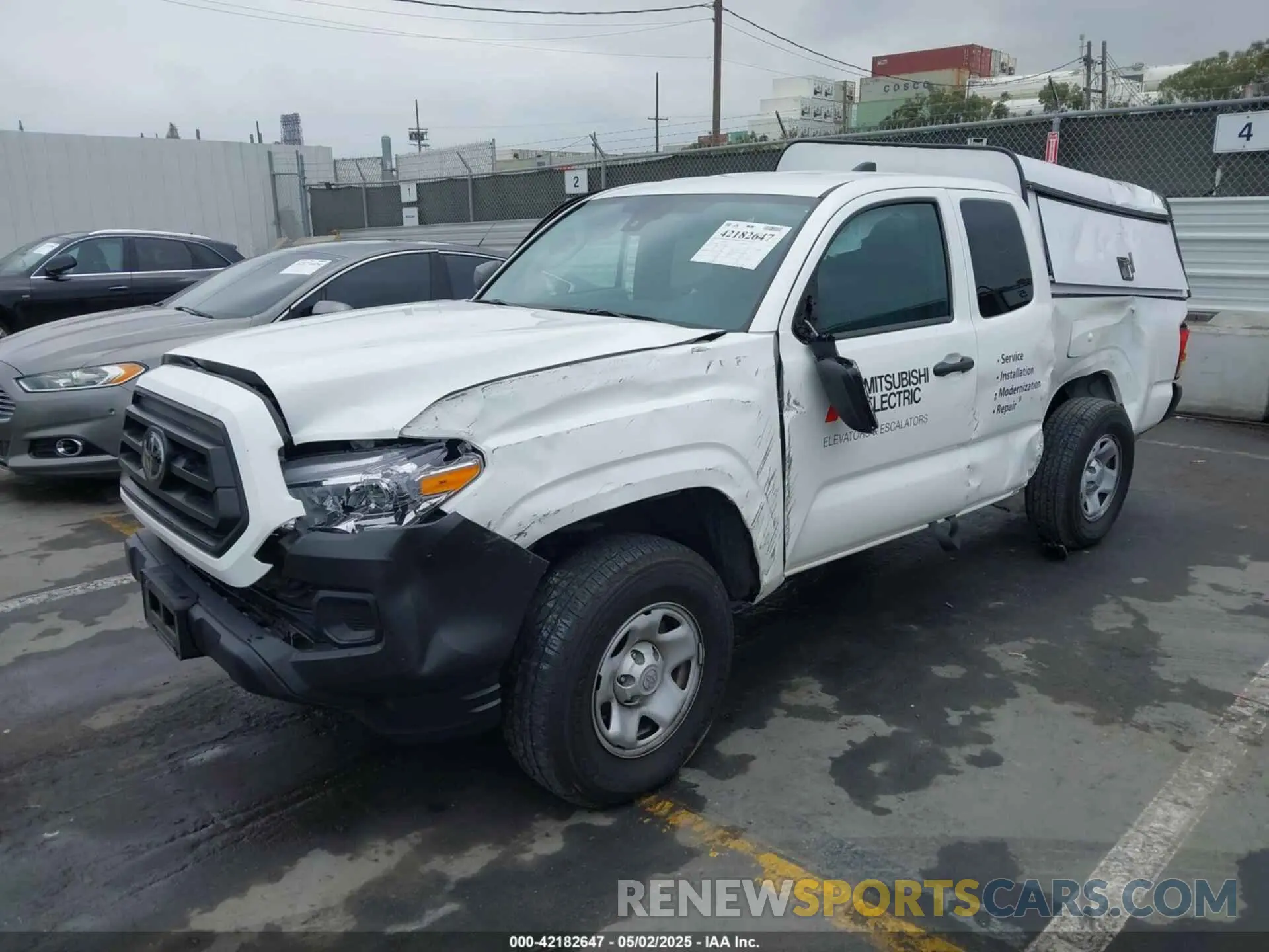 2 Photograph of a damaged car 3TYRX5GN2PT074386 TOYOTA TACOMA 2023
