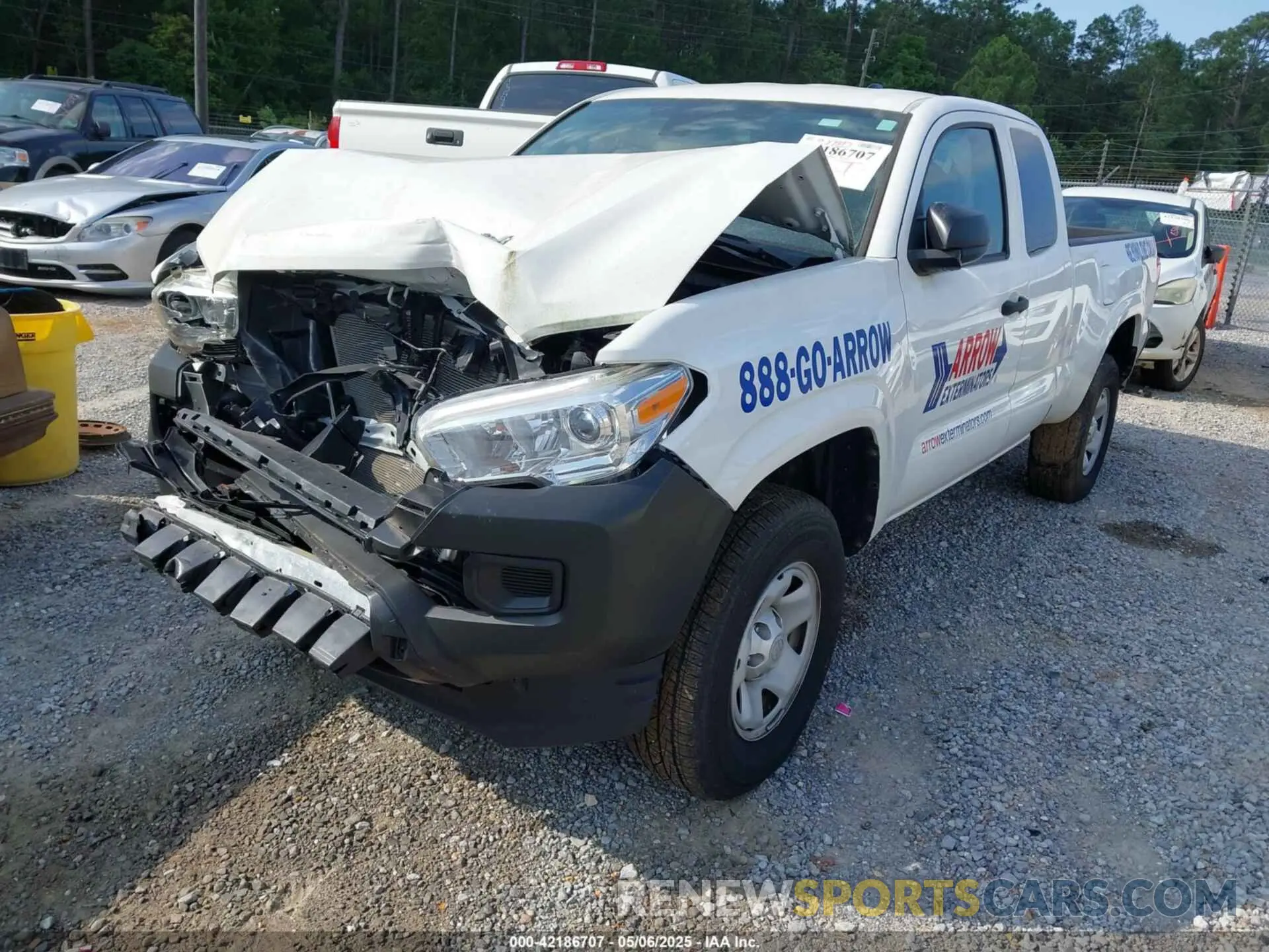 2 Photograph of a damaged car 3TYRX5GN2PT074548 TOYOTA TACOMA 2023