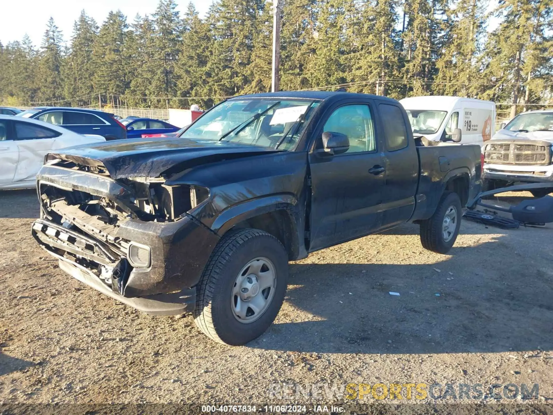 2 Фотография поврежденного автомобиля 3TYRX5GN3PT078088 TOYOTA TACOMA 2023