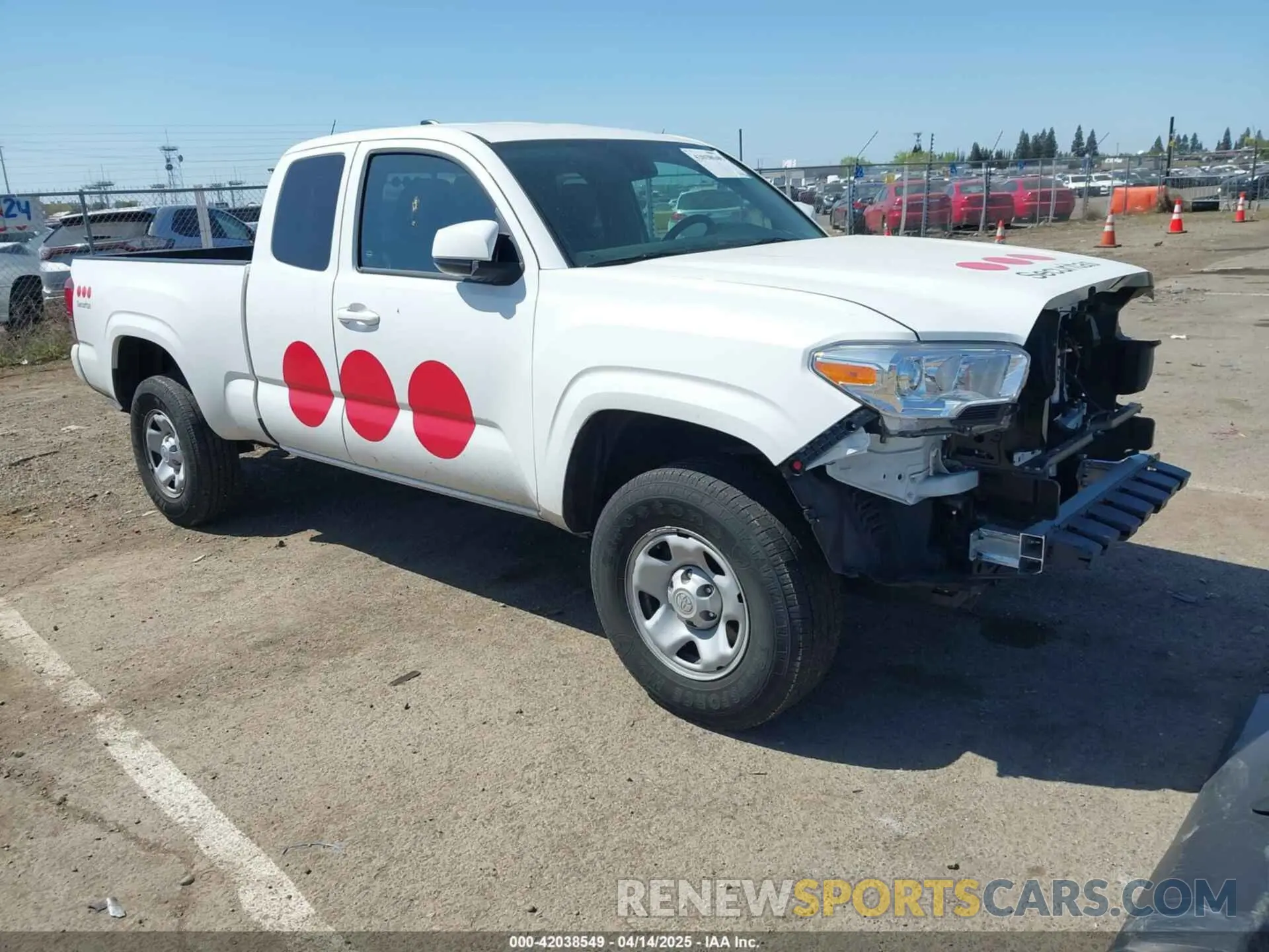 1 Фотография поврежденного автомобиля 3TYRX5GN5PT069280 TOYOTA TACOMA 2023