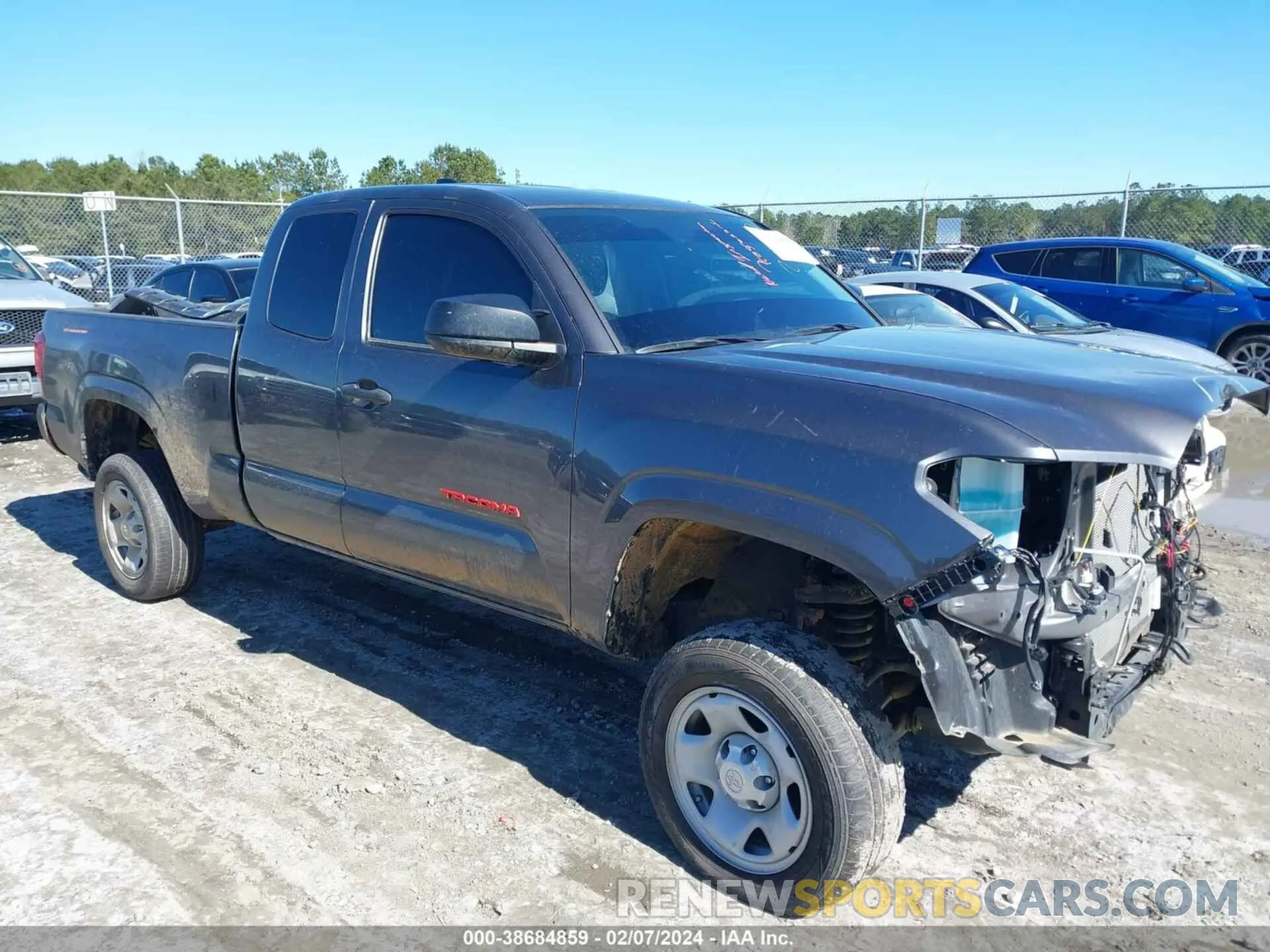 1 Photograph of a damaged car 3TYRX5GN7PT076120 TOYOTA TACOMA 2023