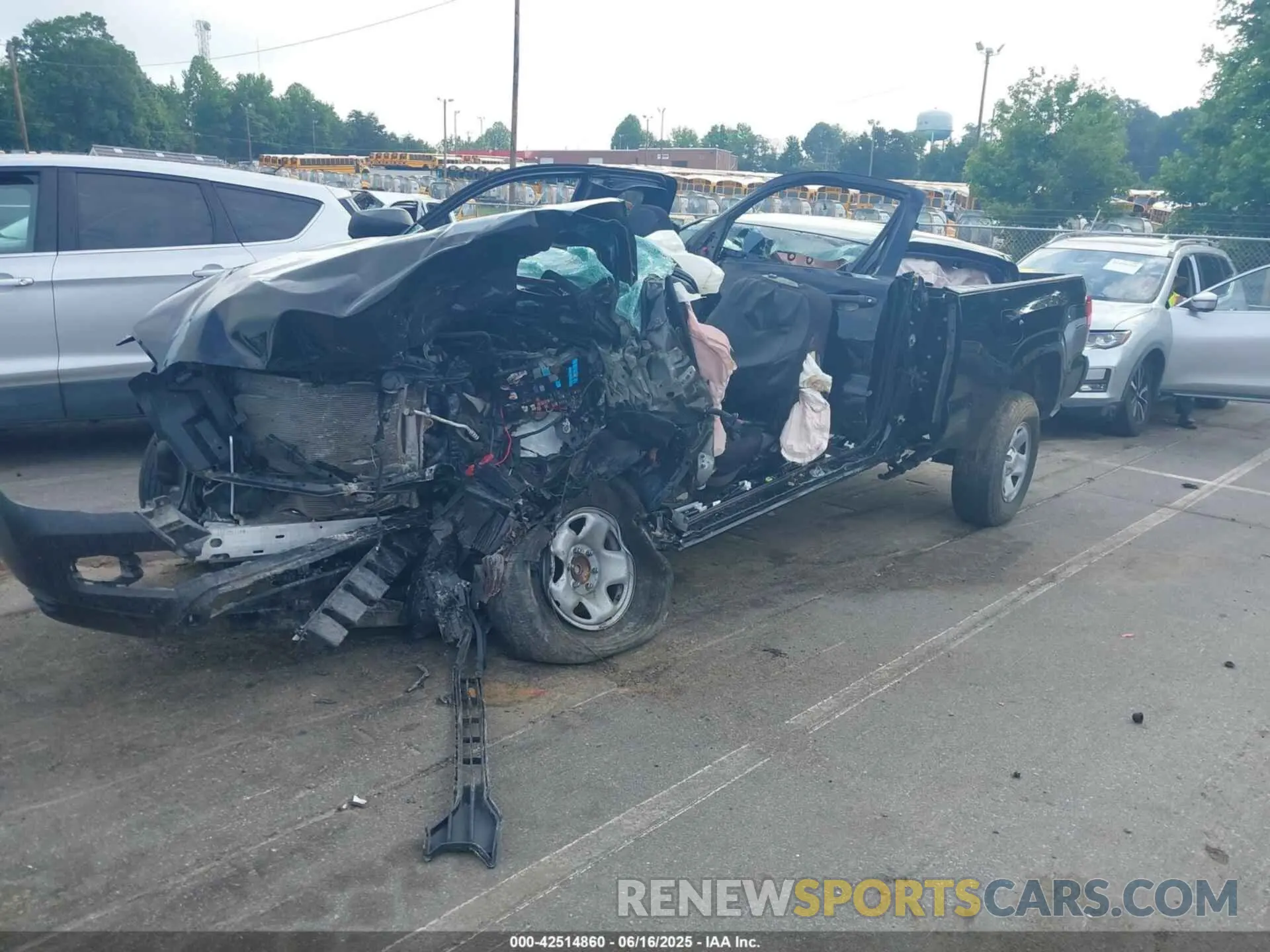 2 Photograph of a damaged car 3TYRX5GN8PT075851 TOYOTA TACOMA 2023
