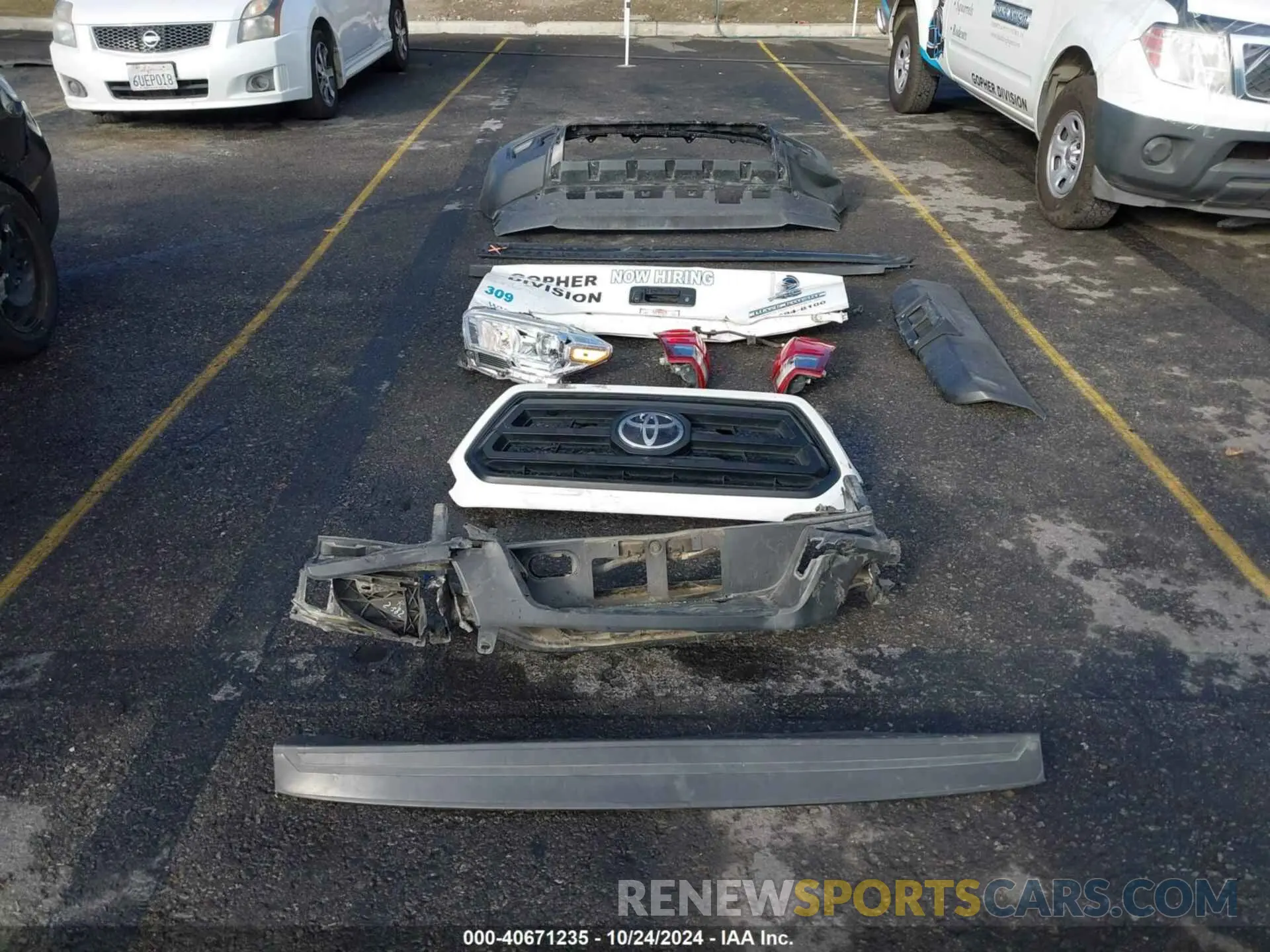 12 Фотография поврежденного автомобиля 3TYRX5GNXPT070182 TOYOTA TACOMA 2023