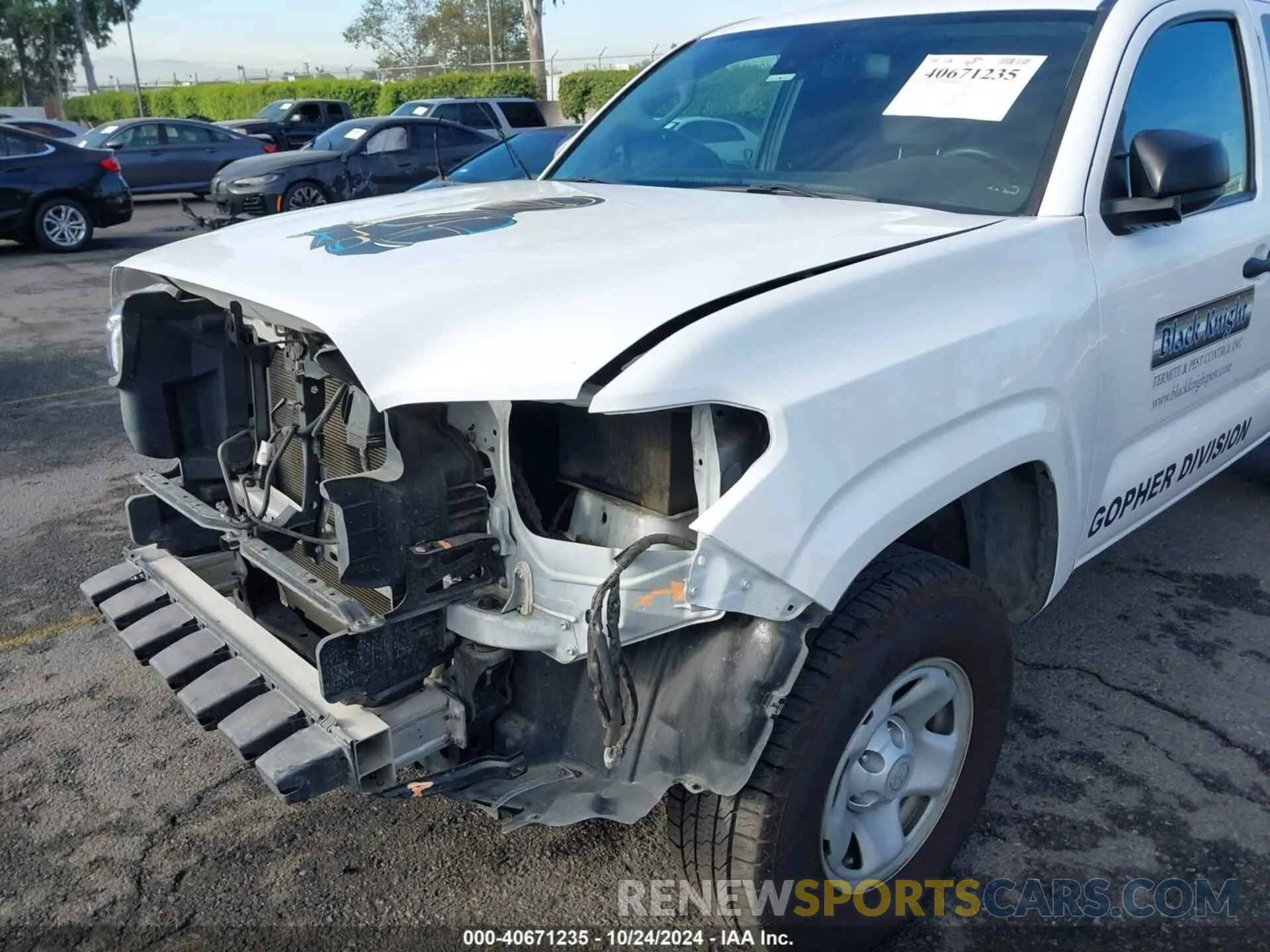 6 Фотография поврежденного автомобиля 3TYRX5GNXPT070182 TOYOTA TACOMA 2023