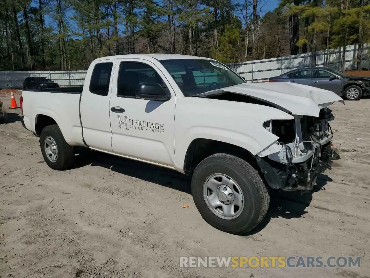 4 Photograph of a damaged car 3TYRX5GNXPT084096 TOYOTA TACOMA 2023