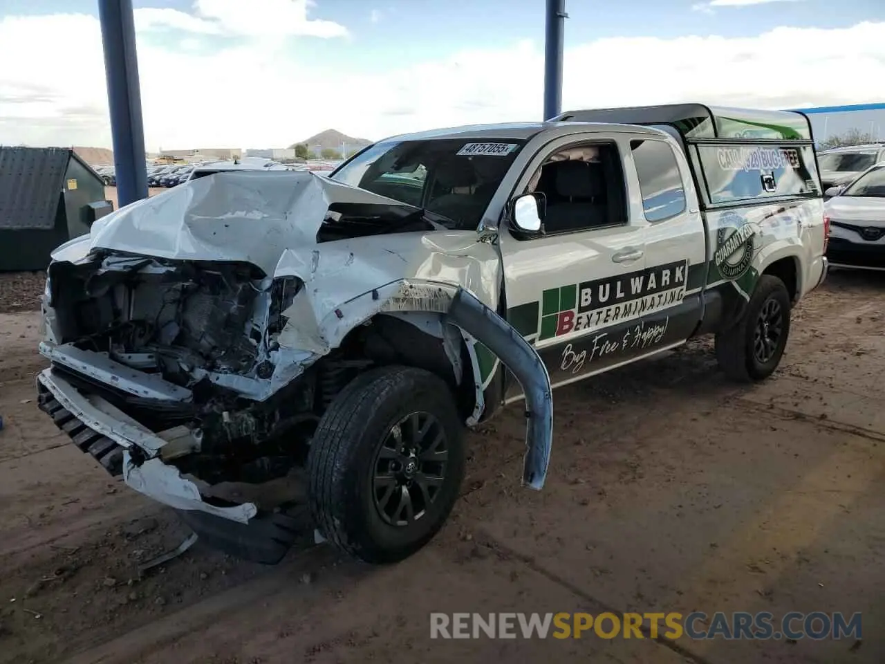 1 Photograph of a damaged car 3TYSX5EN3PT018395 TOYOTA TACOMA 2023