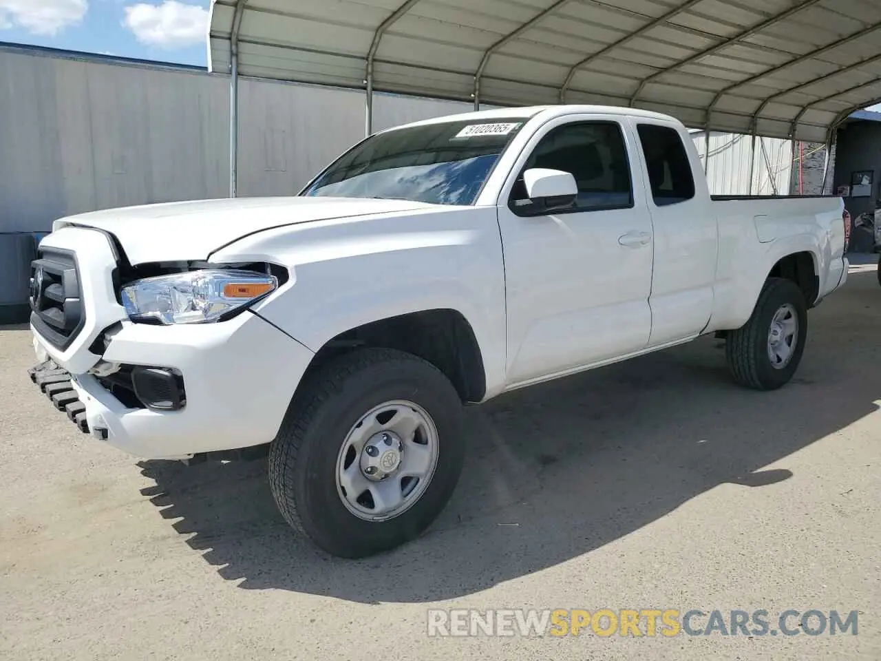 1 Photograph of a damaged car 3TYSZ5AN6PT127854 TOYOTA TACOMA 2023