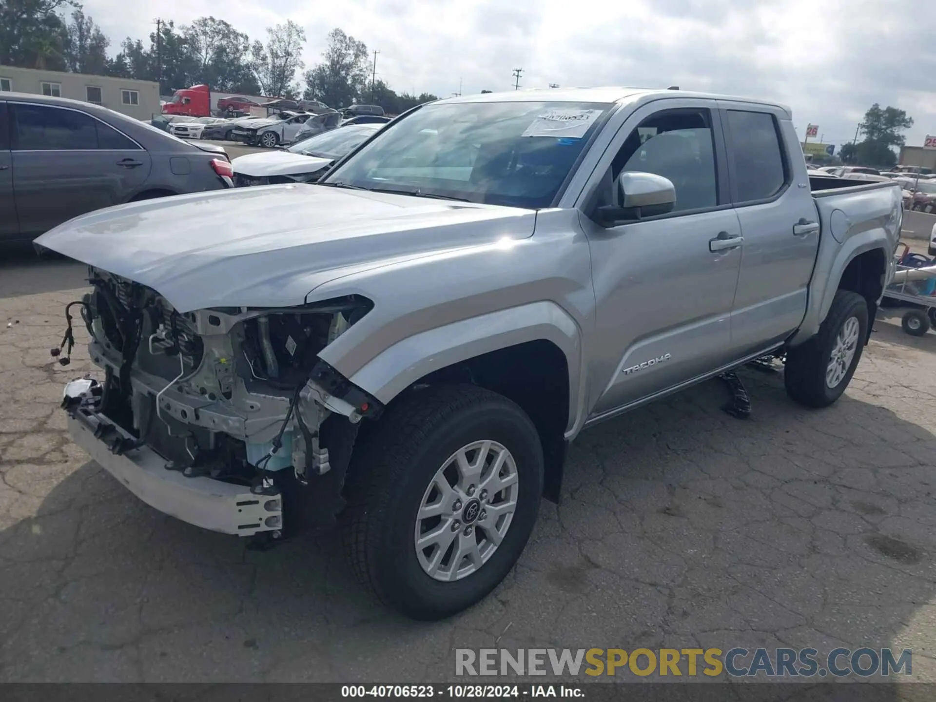 2 Photograph of a damaged car 3TMLB5JN9RM003486 TOYOTA TACOMA 2024