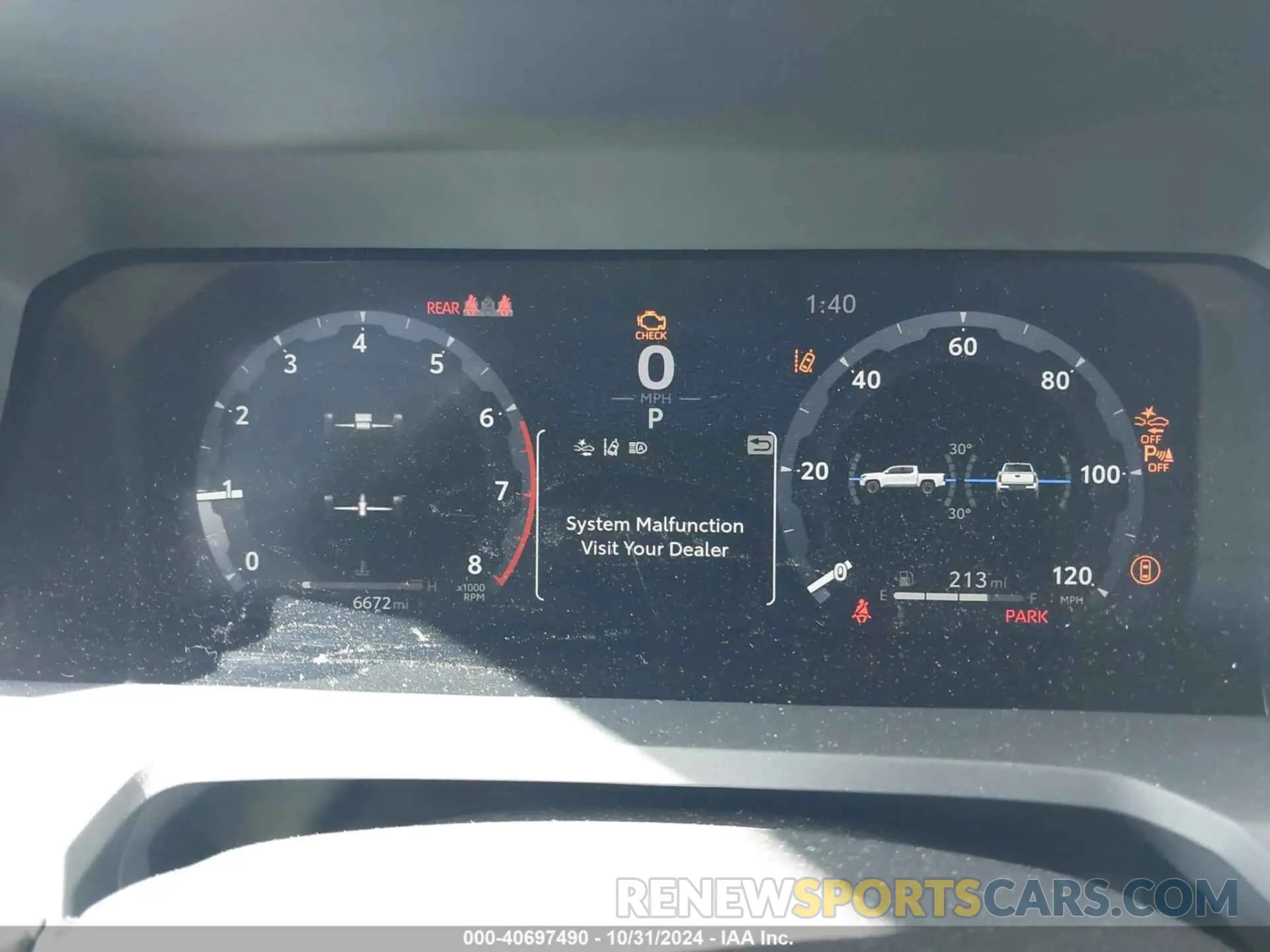 7 Фотография поврежденного автомобиля 3TYKB5FN3RT006568 TOYOTA TACOMA 2024