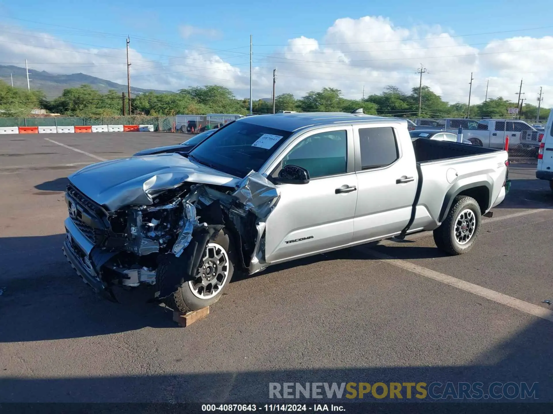 2 Photograph of a damaged car 3TYLB5JN9RT033768 TOYOTA TACOMA 2024