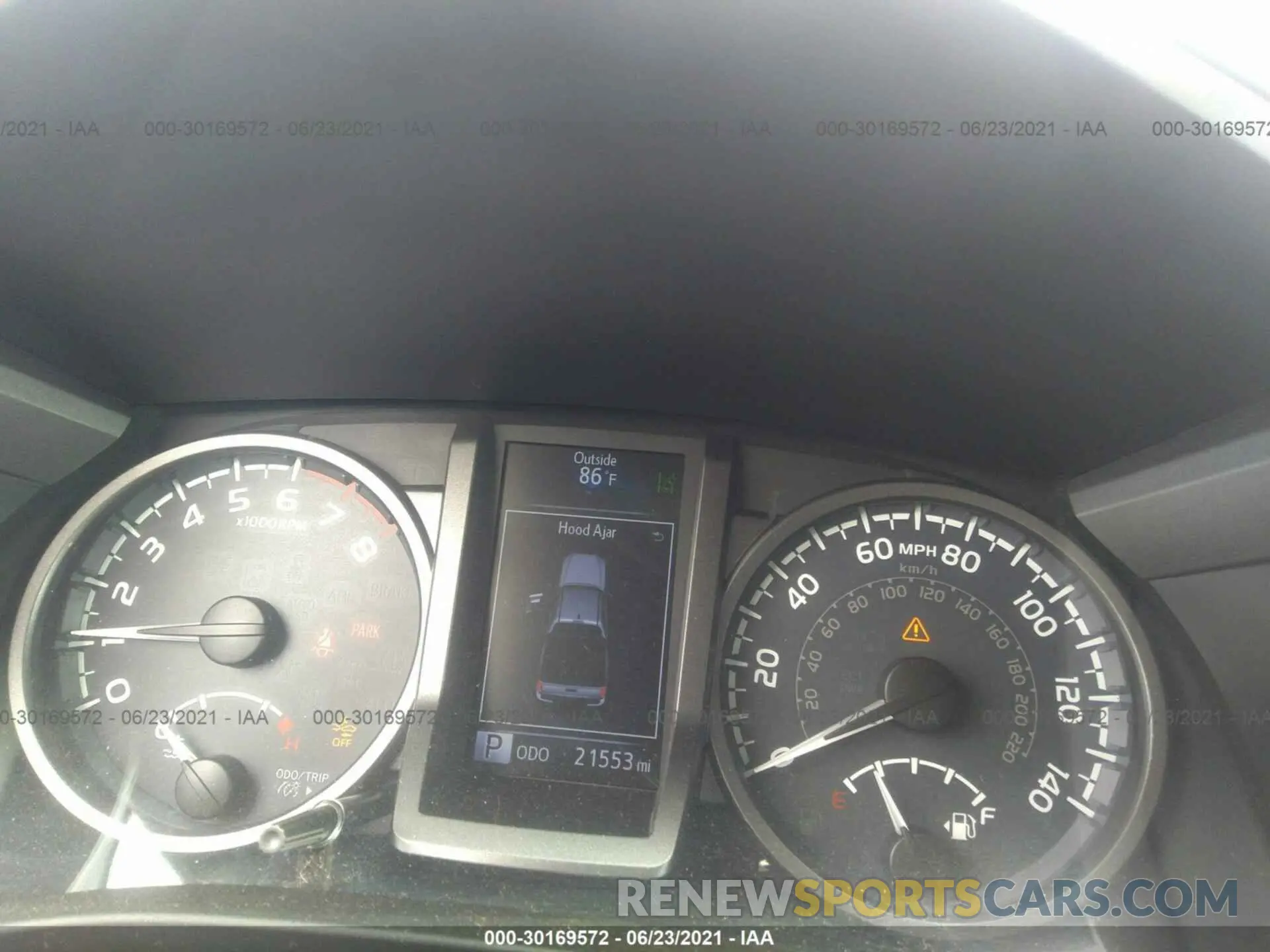 7 Photograph of a damaged car 3TMAZ5CN1KM088085 TOYOTA TACOMA 2WD 2019
